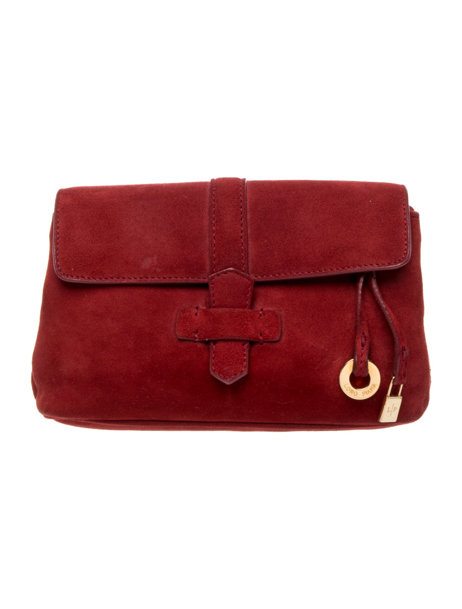 Loro Piana Suede Tres Jolie Pochette