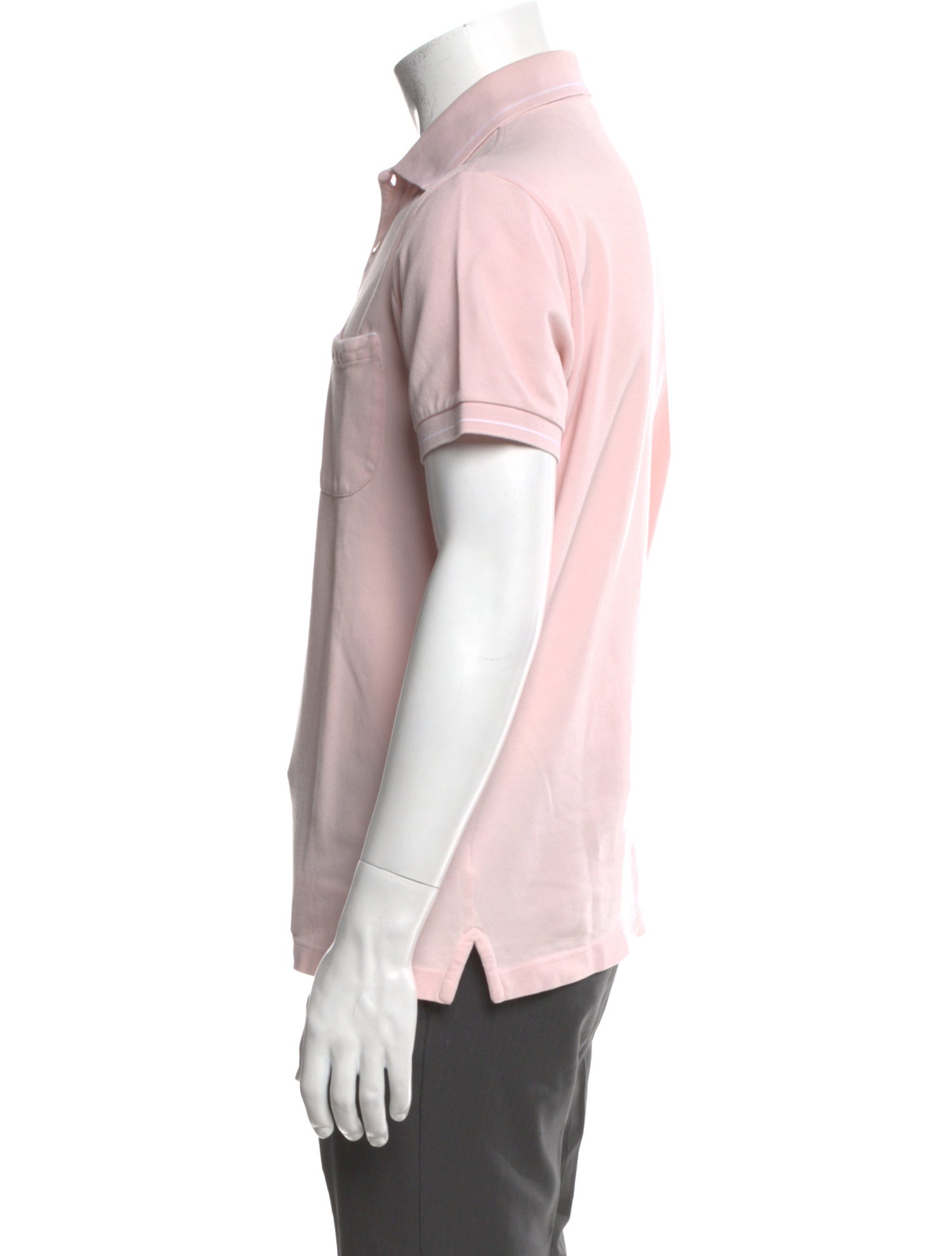 Loro Piana Collar Short Sleeve Polo Shirt