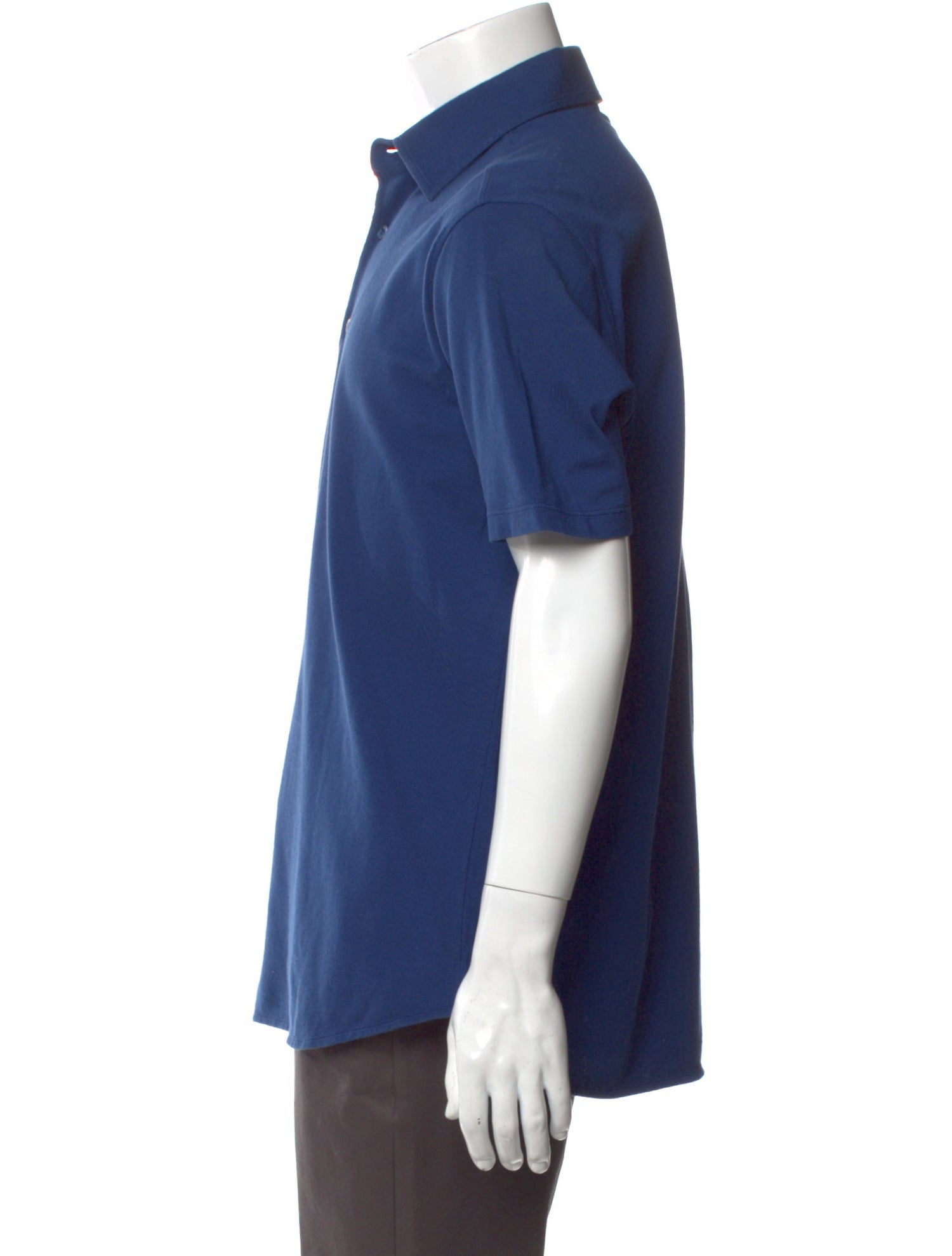 Loro Piana Crew Neck Short Sleeve Polo Shirt