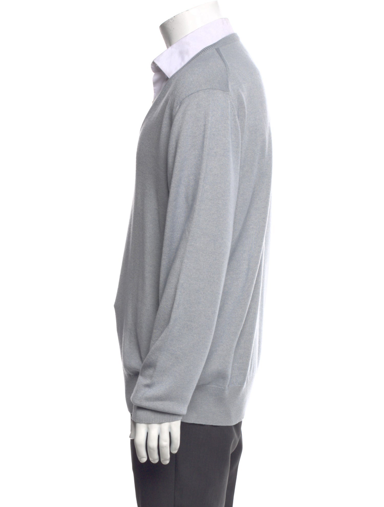 Loro Piana Silk V-Neck Pullover