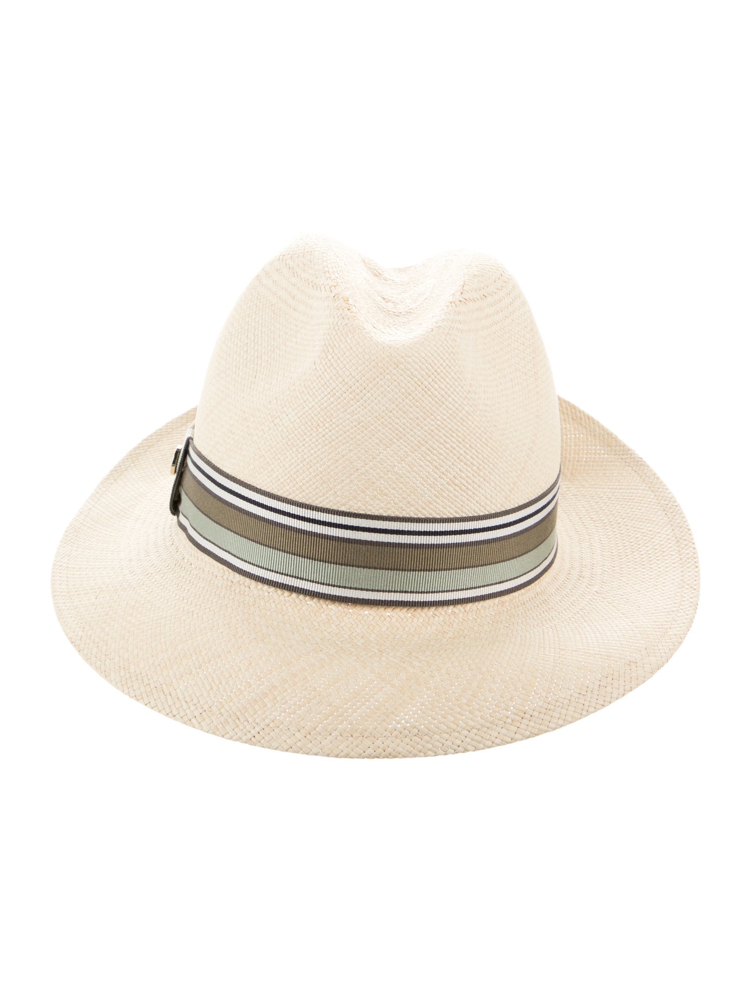 Loro Piana Straw Fedora Hat