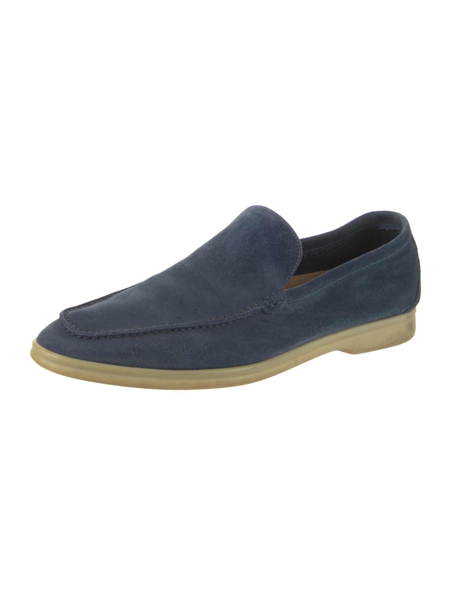 Loro Piana Summer Walk Suede Loafers