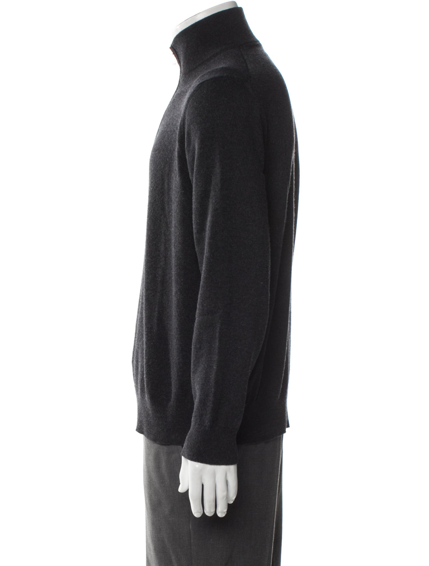 Loro Piana Cashmere Mock Neck Pullover