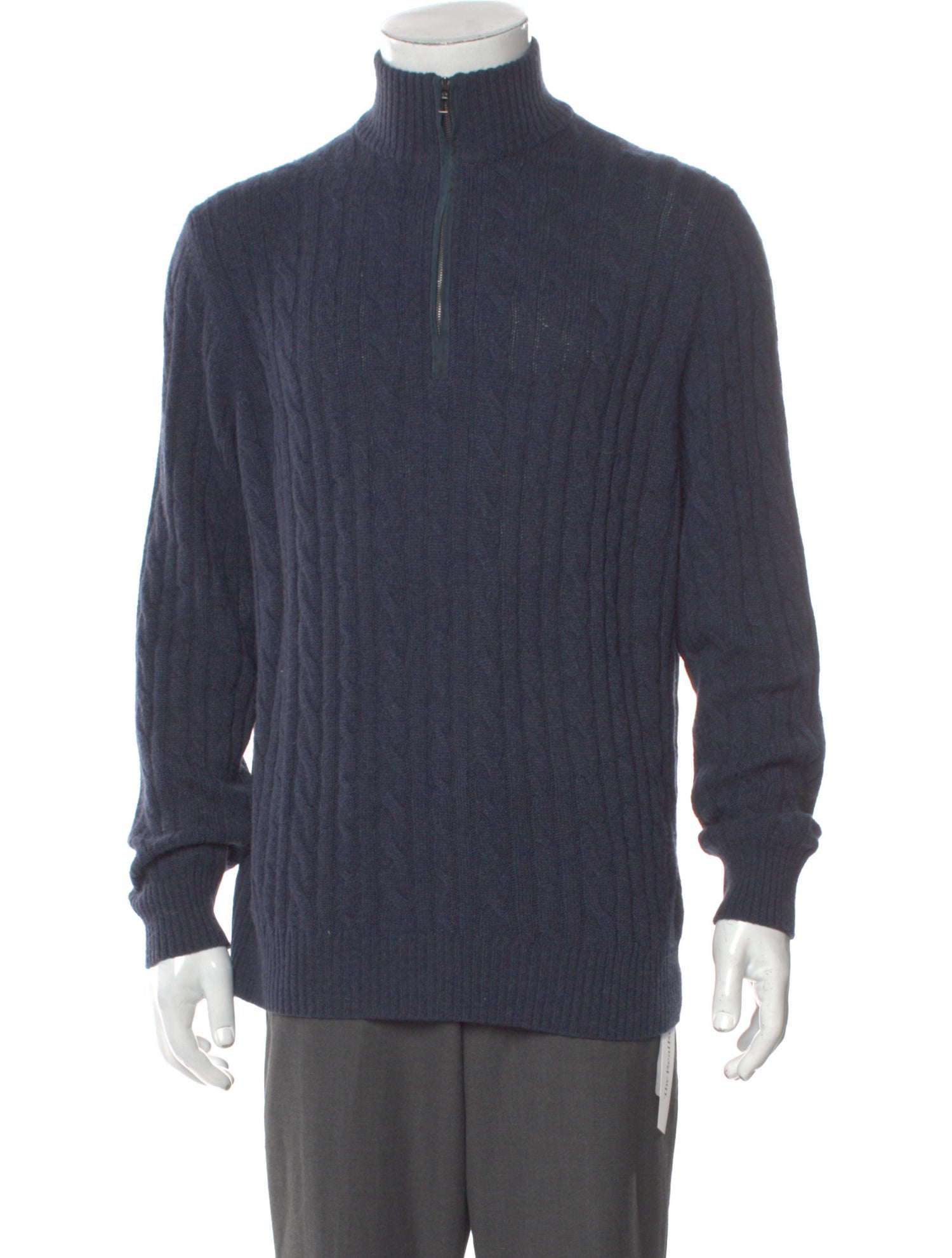 Loro Piana Treccia Baby Cashmere Pullover