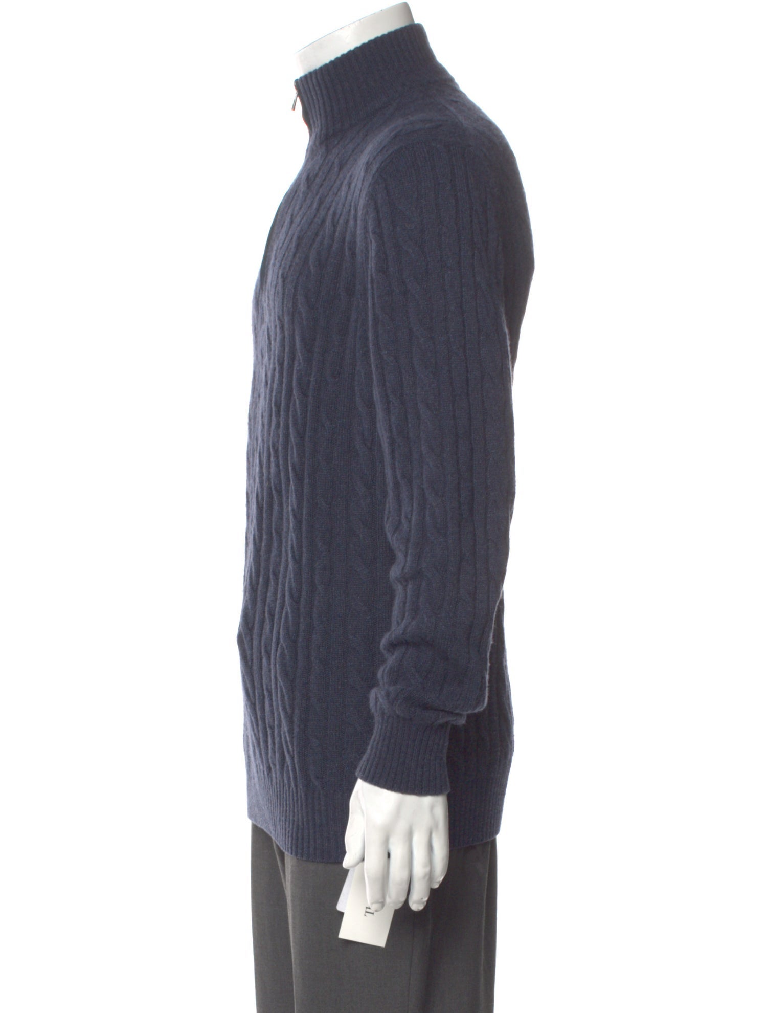 Loro Piana Treccia Baby Cashmere Pullover