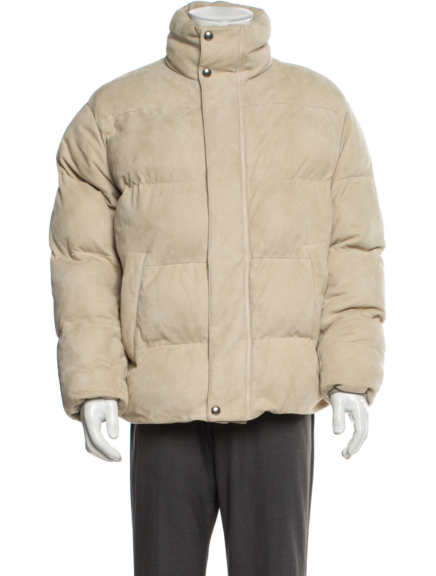 Loro Piana Goat Leather Puffer Coat