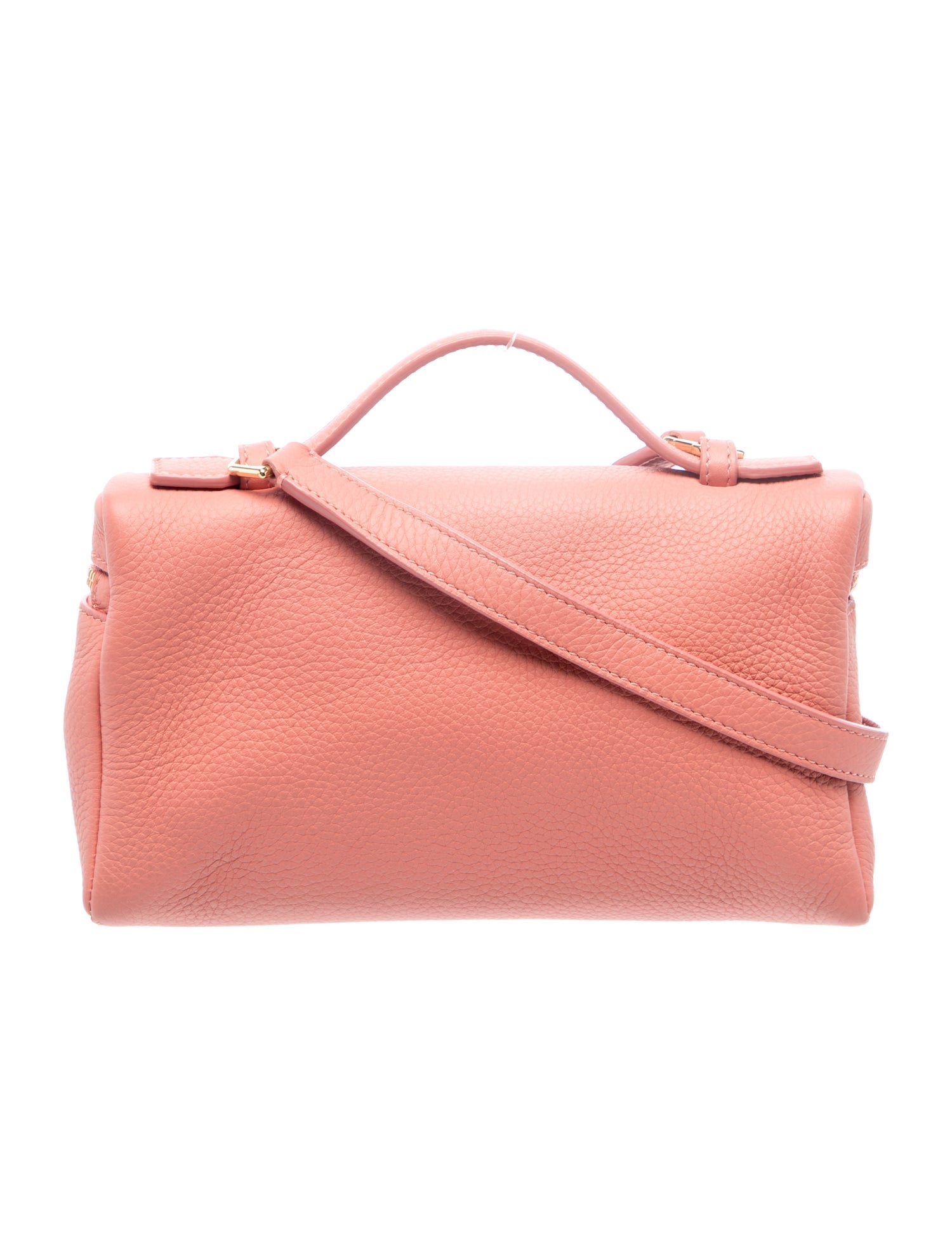 Loro Piana Leather Extra Pocket L19 - Pink Handle Bags, Handbags