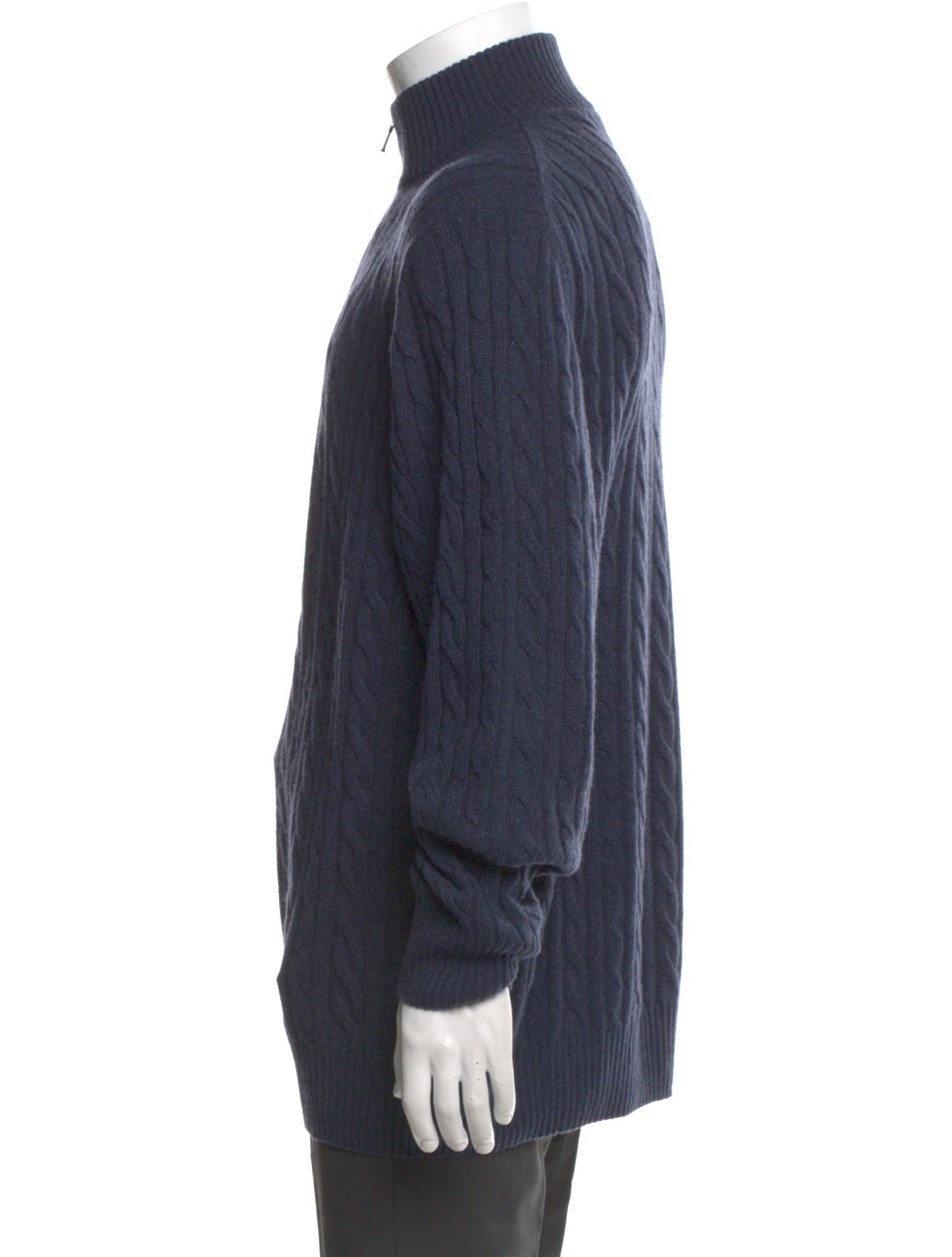 Loro Piana Treccia Sweater Cashmere Pullover