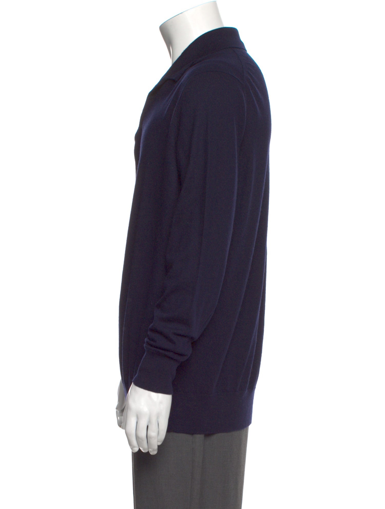 Loro Piana Wish® Virgin Wool Polo Sweater