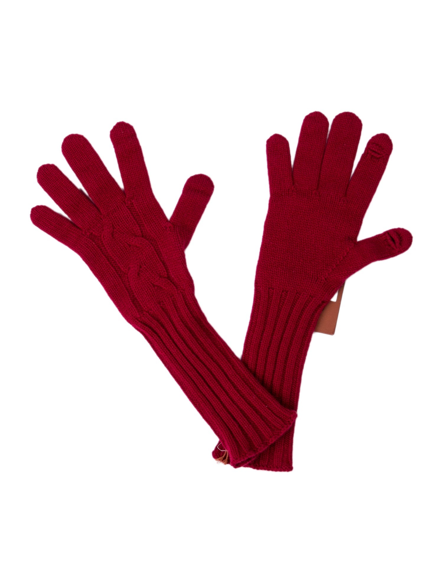 Loro Piana Knit Patterned Gloves w/Tags