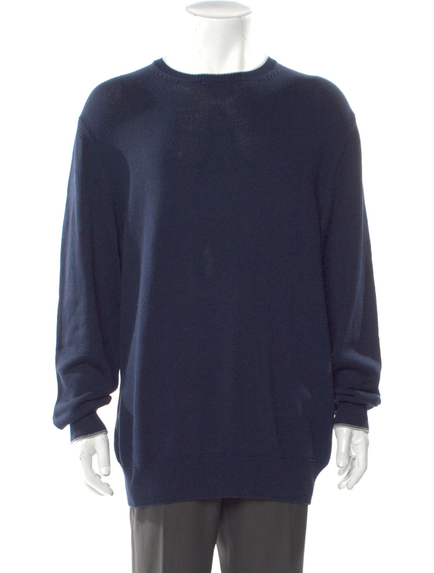 Loro Piana Silk Scoop Neck Pullover