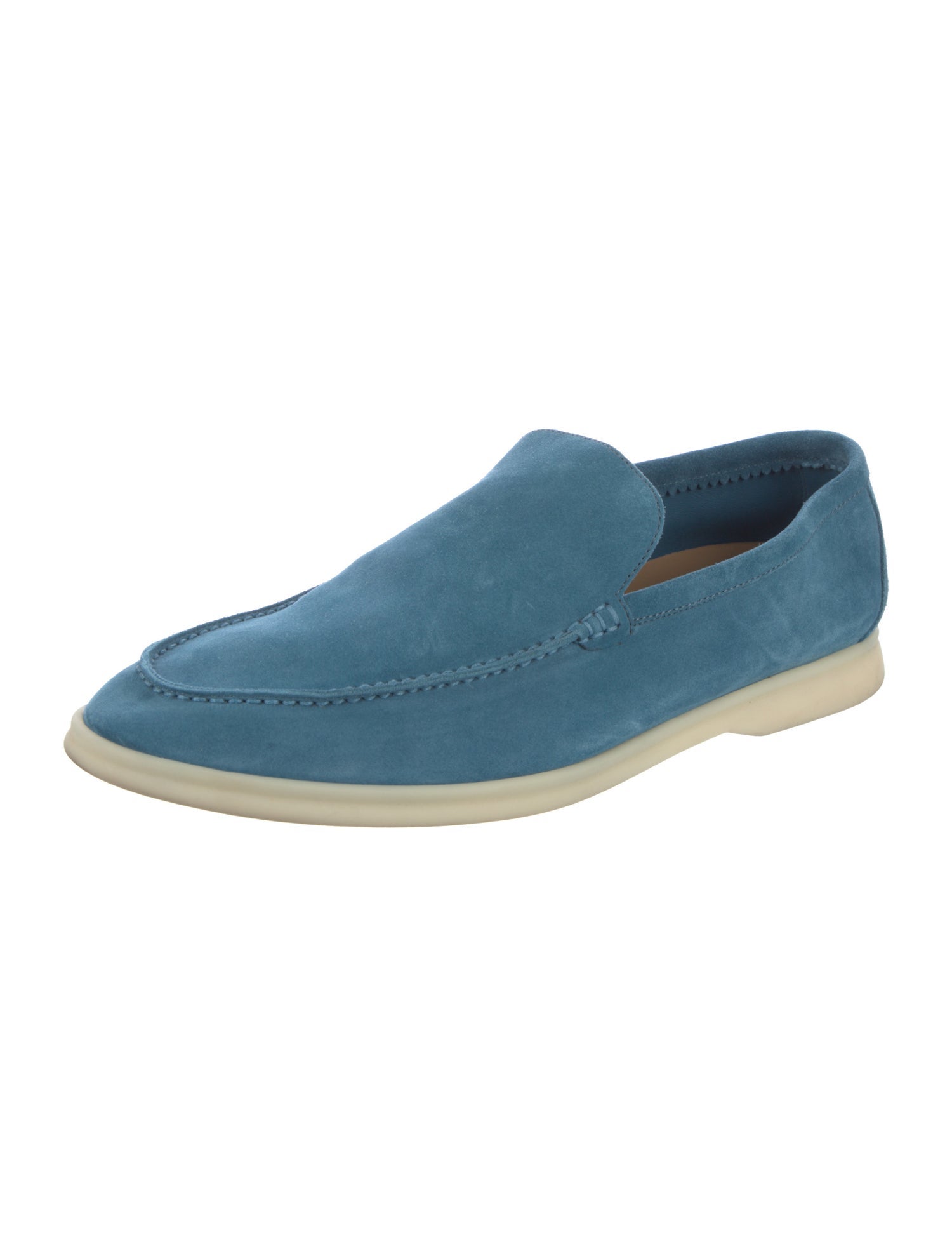Loro Piana Summer Walk Suede Loafers