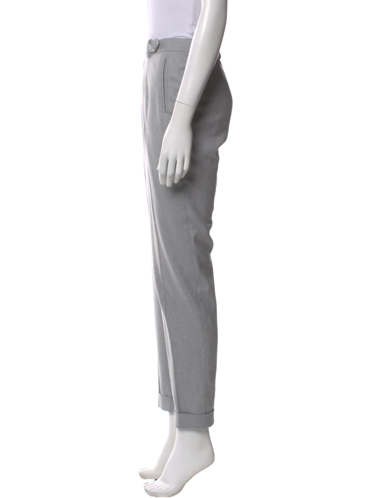 Loro Piana Cashmere Straight Leg Pants