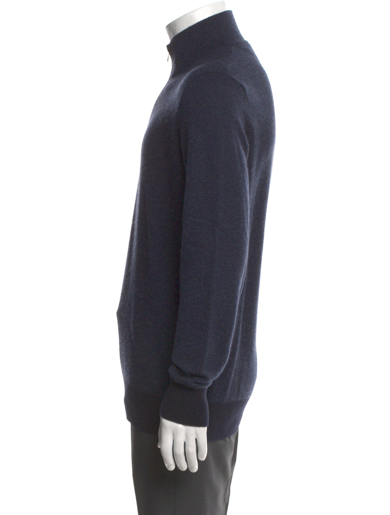 Loro Piana Cashmere Mock Neck Pullover