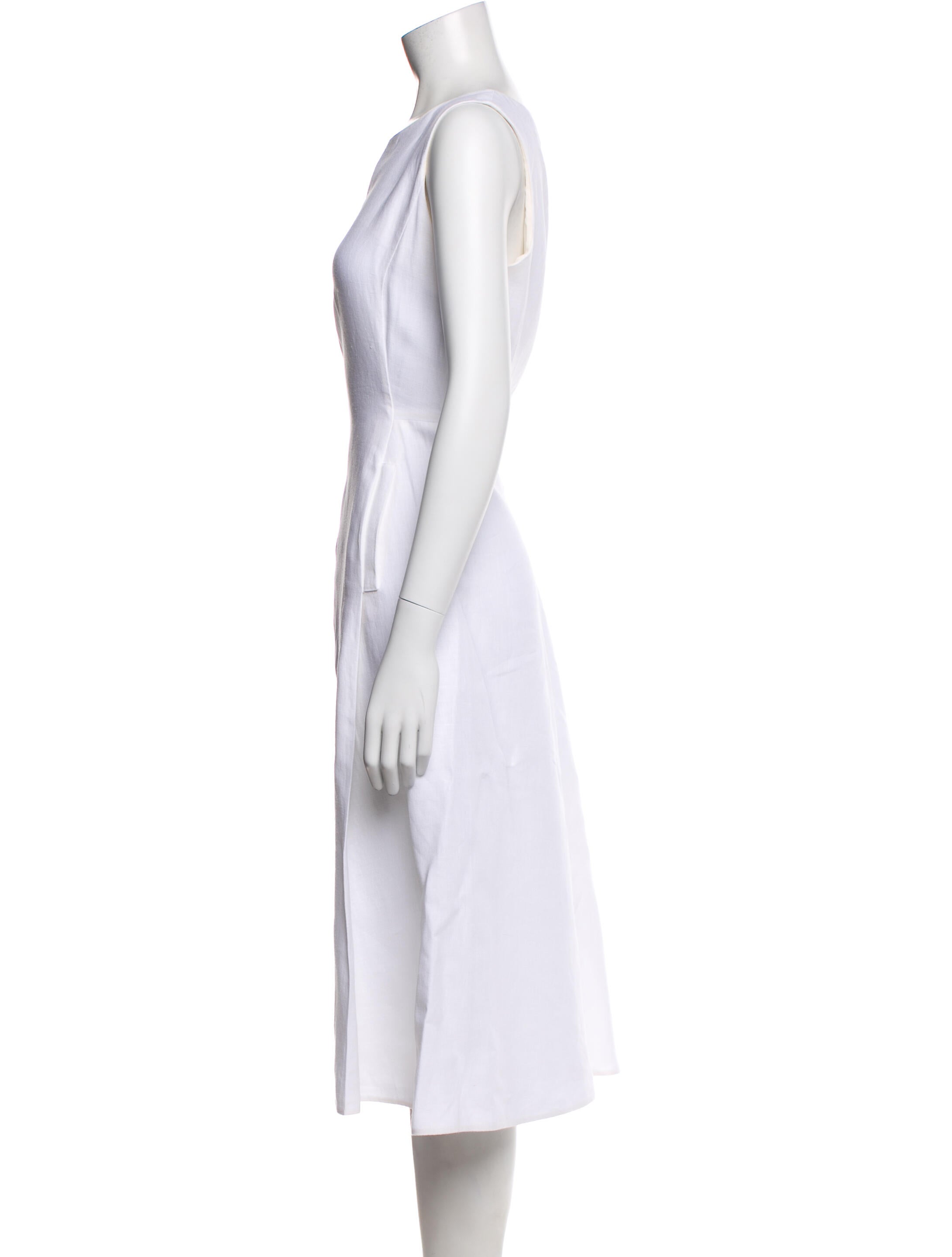 Loro Piana Linen Midi Length Dress