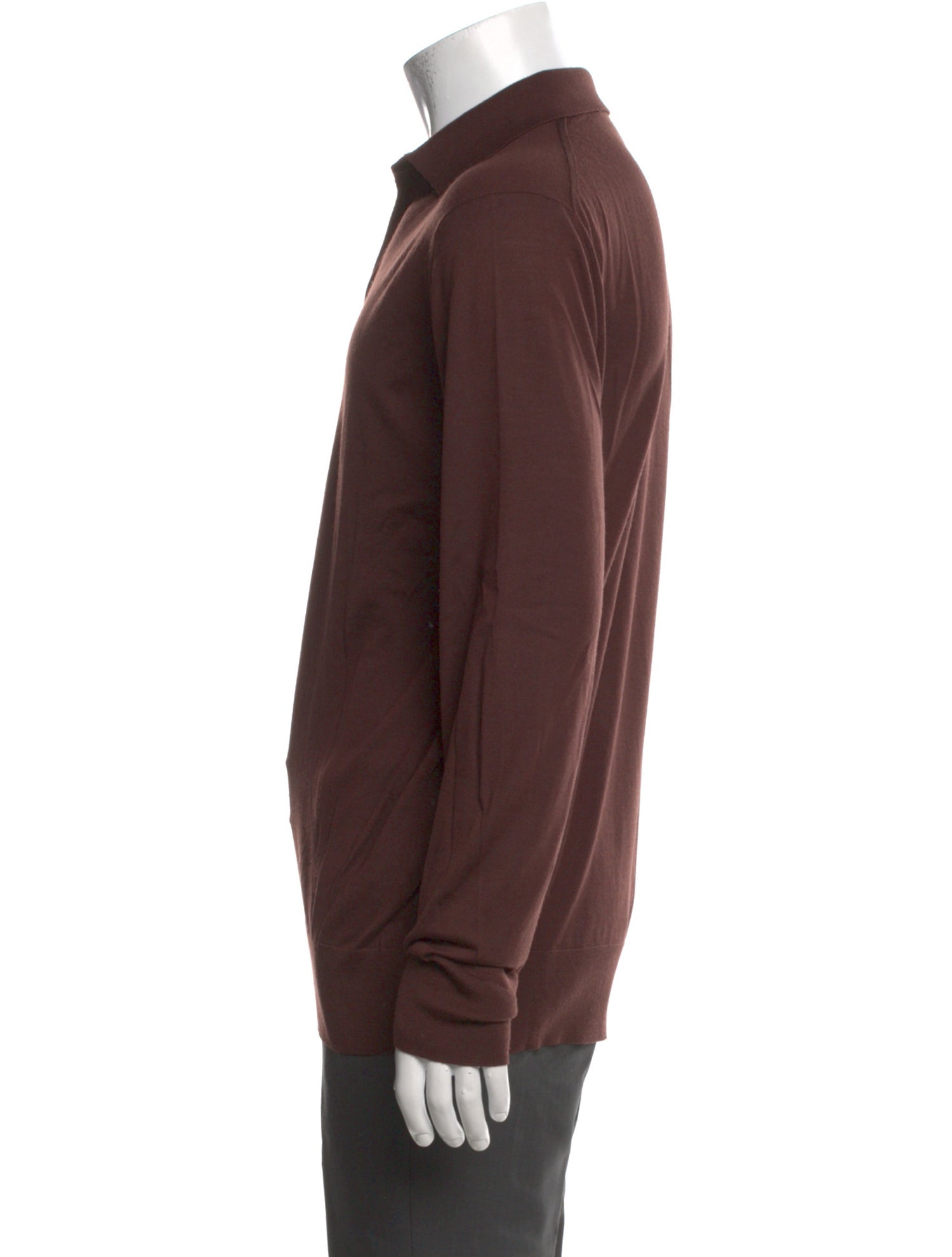 Loro Piana Wish® Virgin Wool Polo Sweater