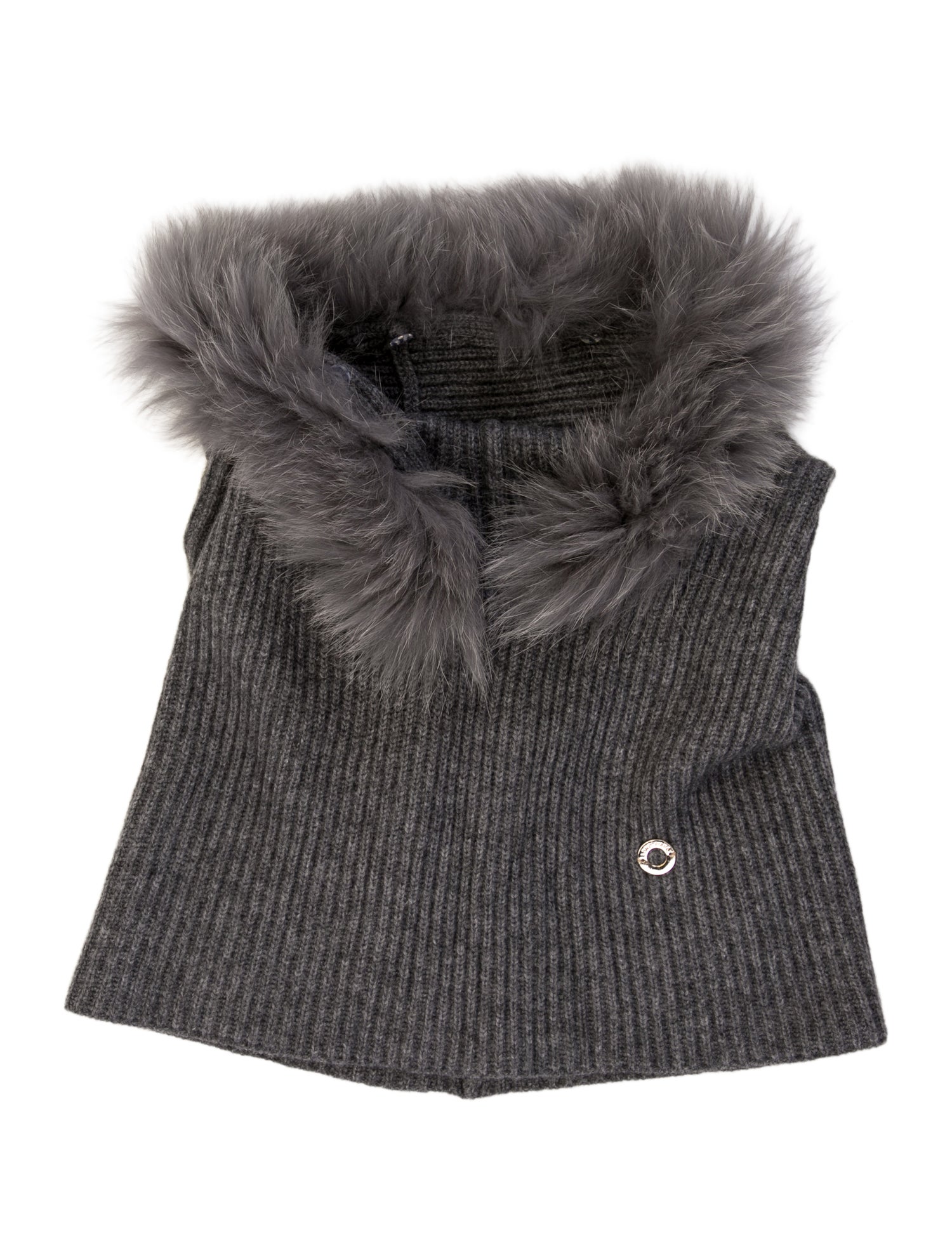 Loro Piana Womens Grey Snood