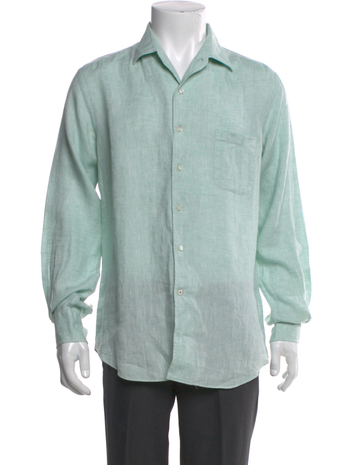Loro Piana Linen Long Sleeve Shirt