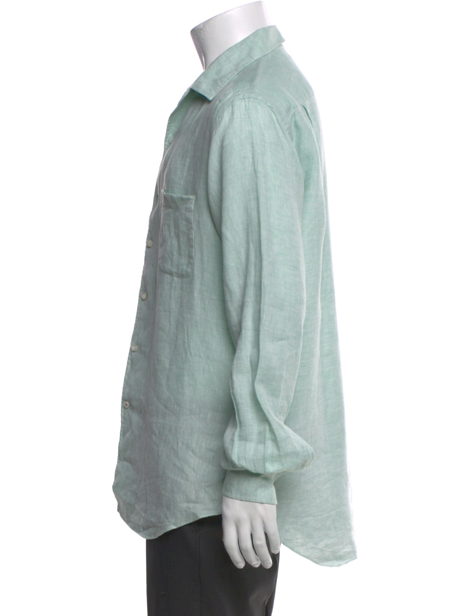 Loro Piana Linen Long Sleeve Shirt