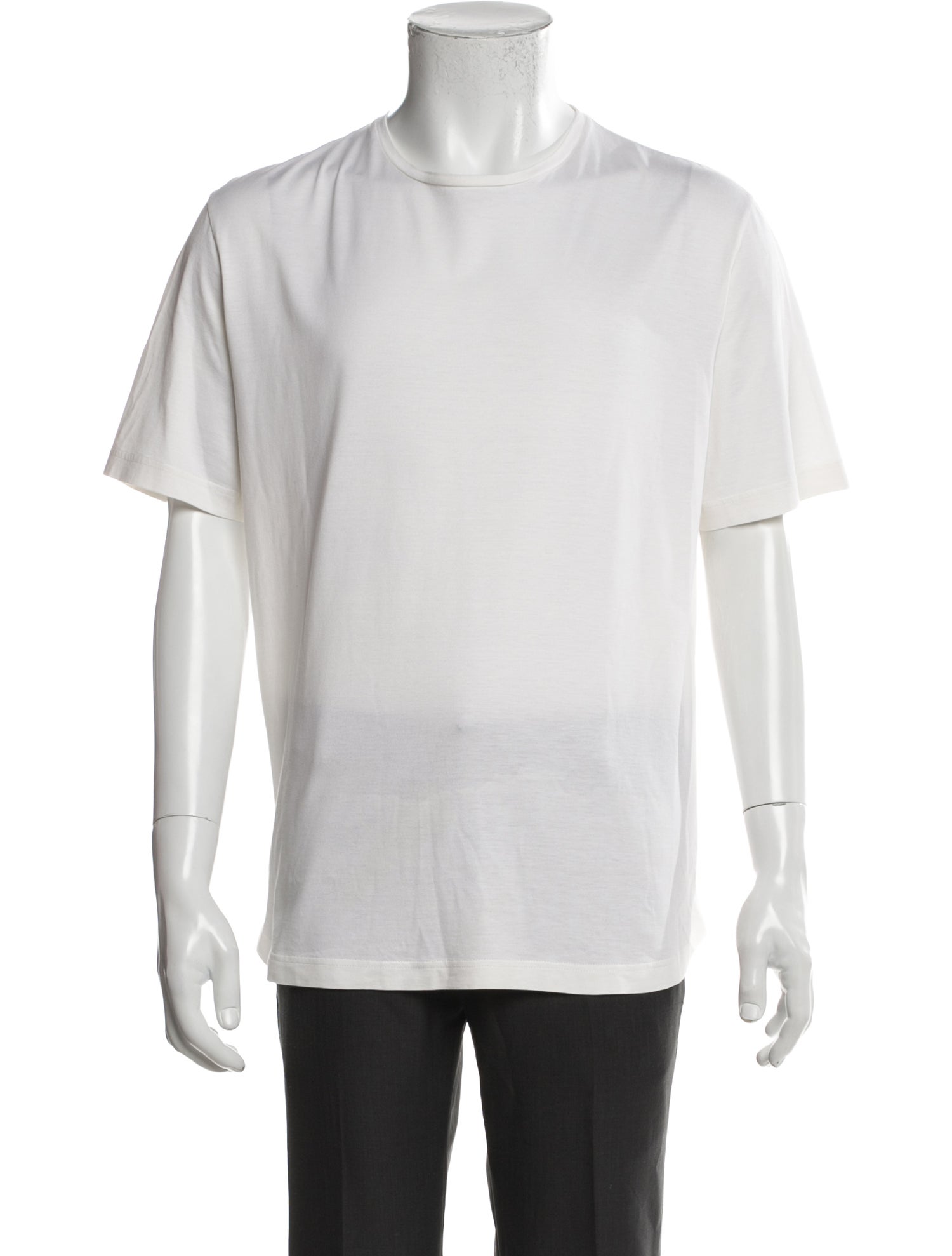 Loro Piana Silk Crew Neck T-Shirt