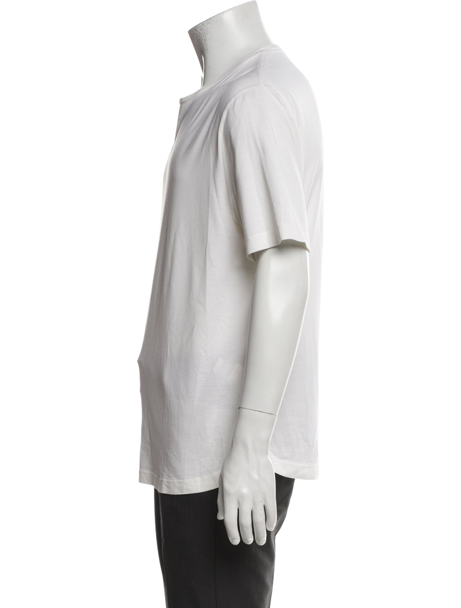 Loro Piana Silk Crew Neck T-Shirt