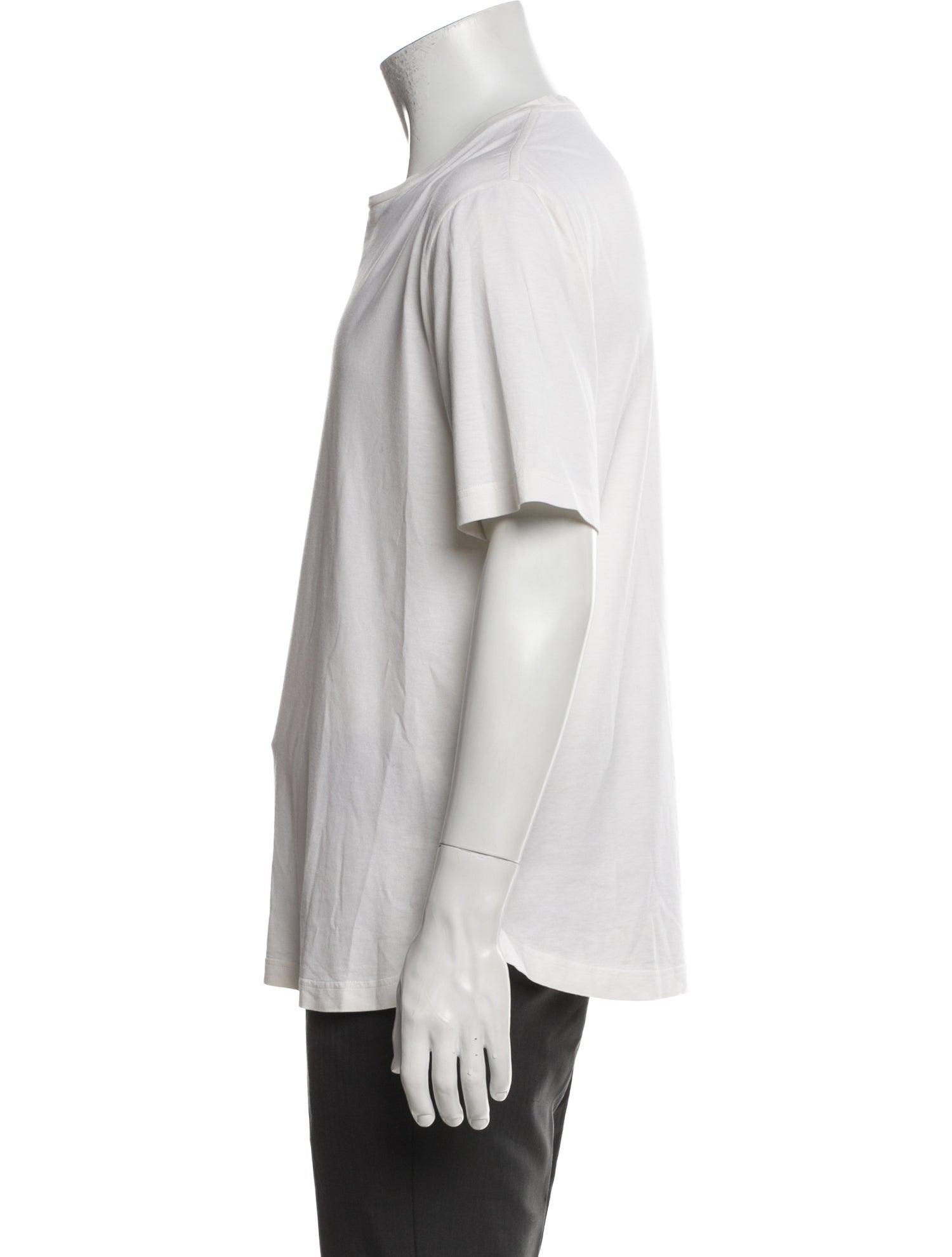 Loro Piana Silk Crew Neck T-Shirt