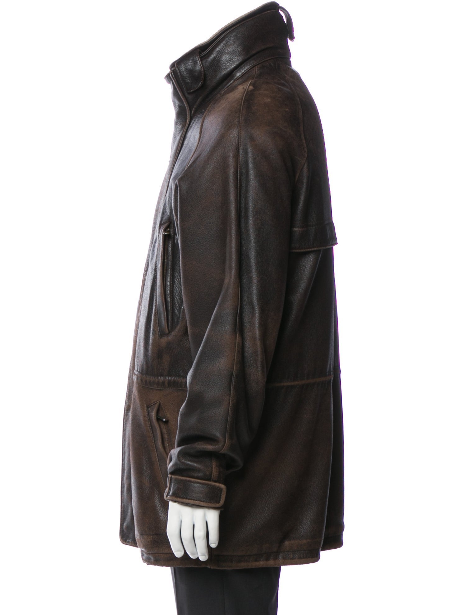 Loro Piana Leather Parka