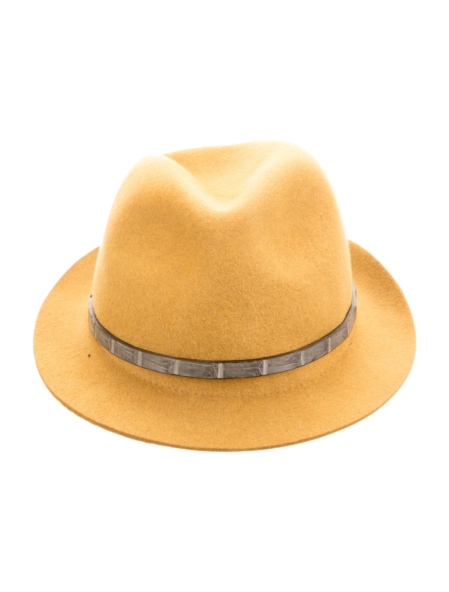 Loro Piana Solid Wool Fedora