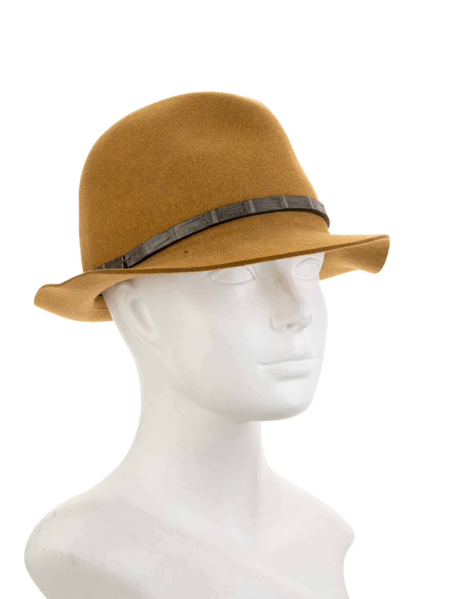 Loro Piana Solid Wool Fedora