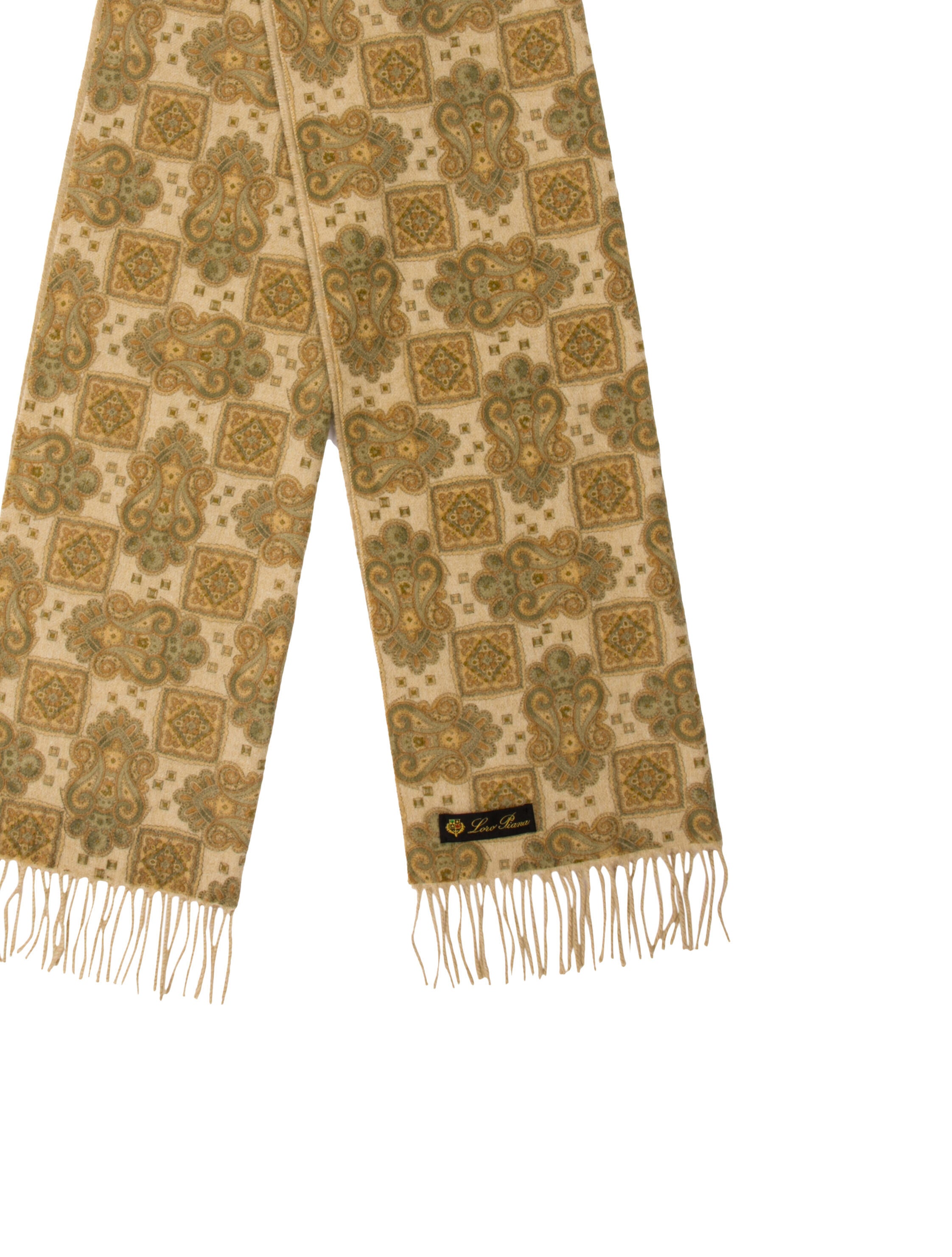 Loro Piana Cashmere Printed Scarf