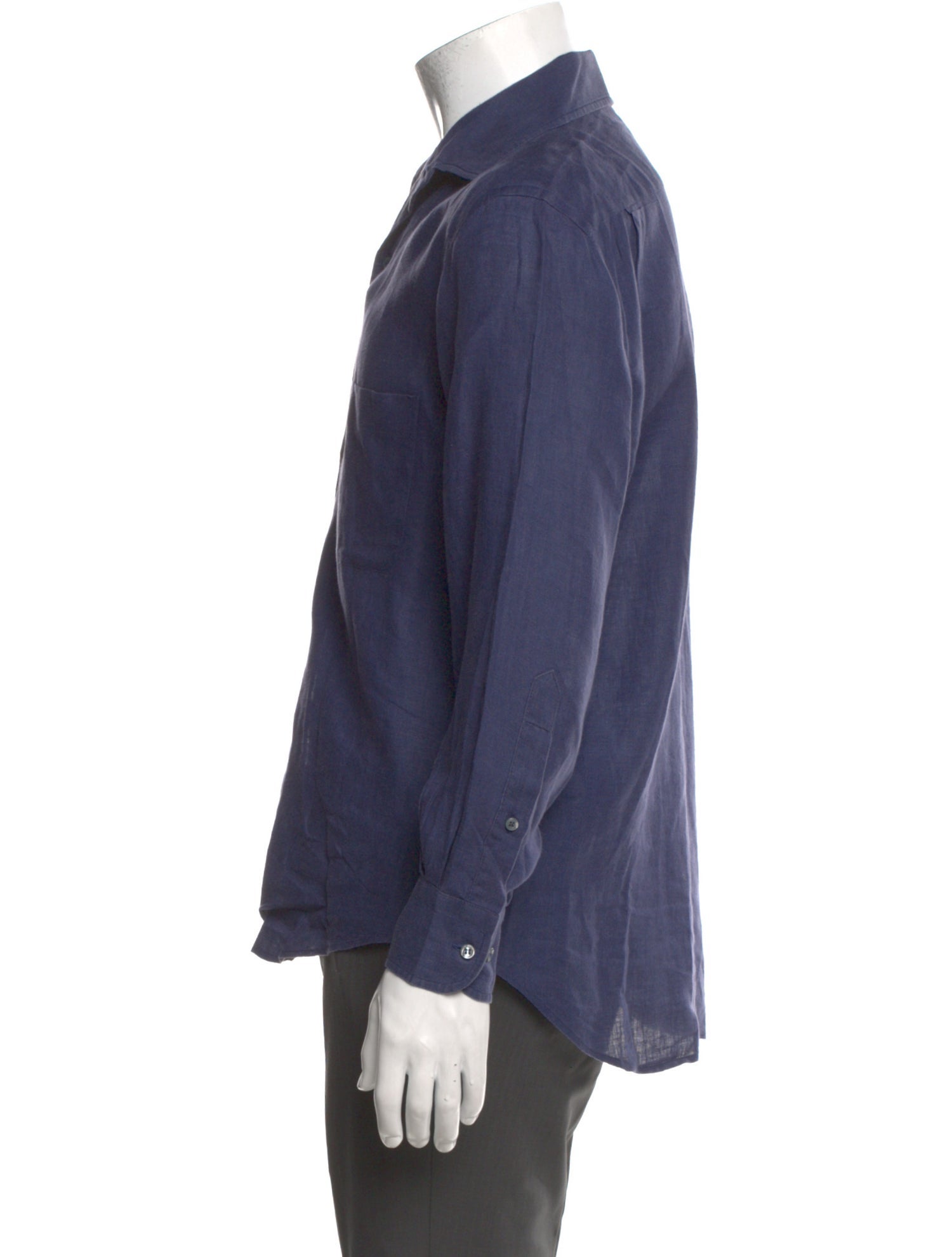 Loro Piana Linen Long Sleeve Shirt