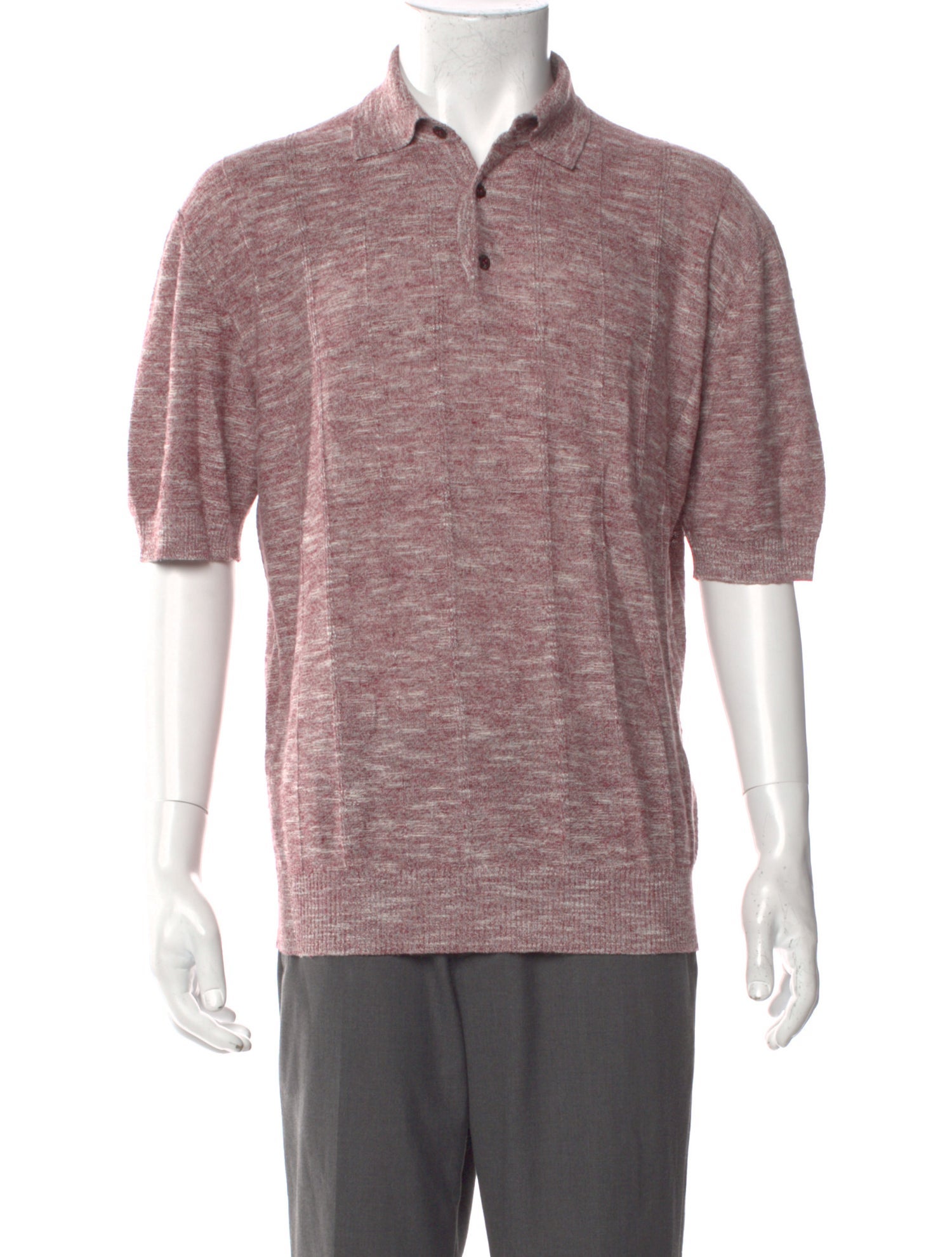 Loro Piana Tori Linen Polo Shirt