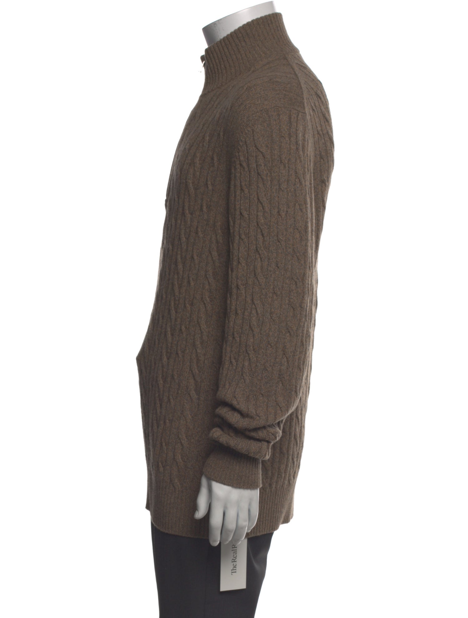 Loro Piana Treccia Baby Cashmere Pullover