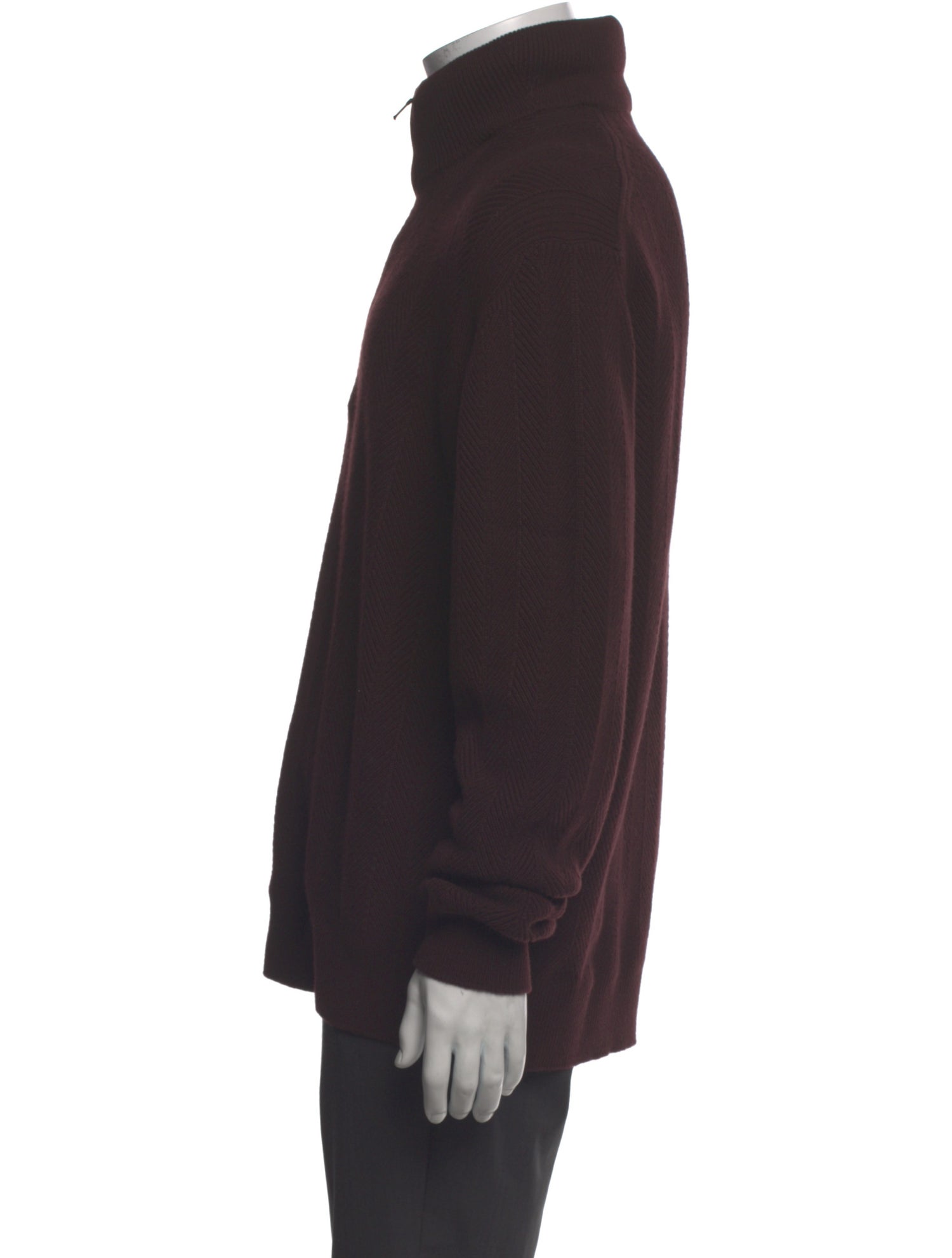 Loro Piana Baby Cashmere Mock Neck Pullover