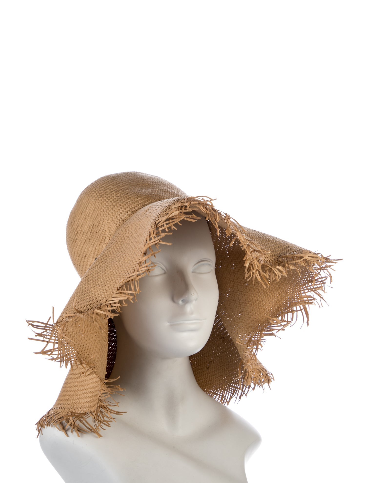 Loro Piana Straw Woven Wide Brim Sun Hat