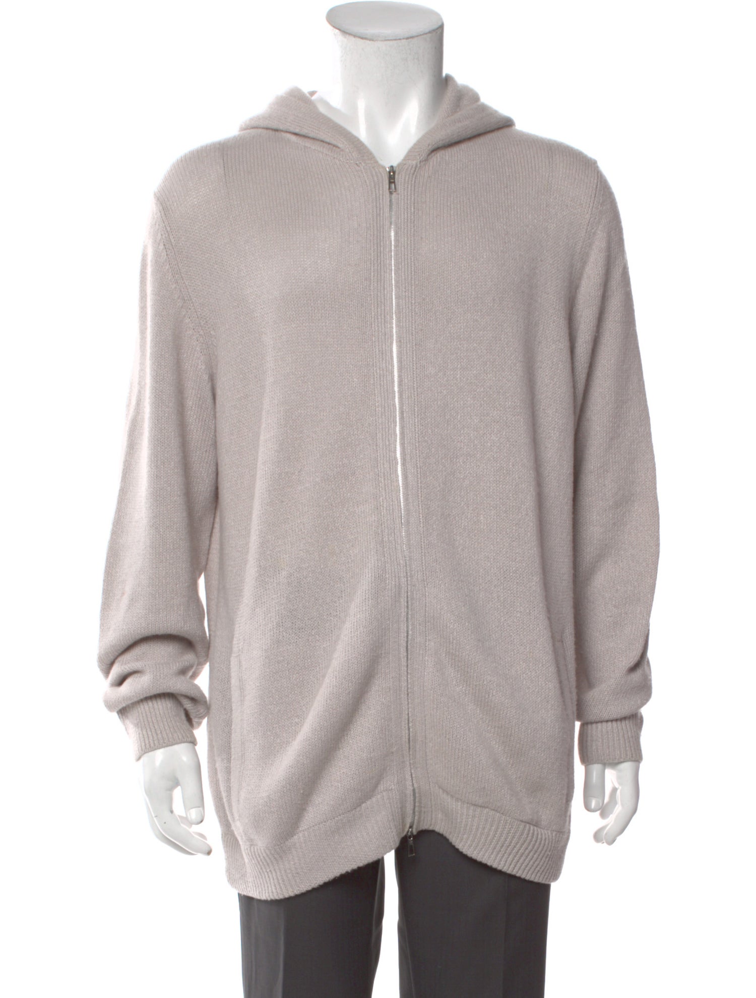 Loro Piana Linen Mock Neck Cardigan