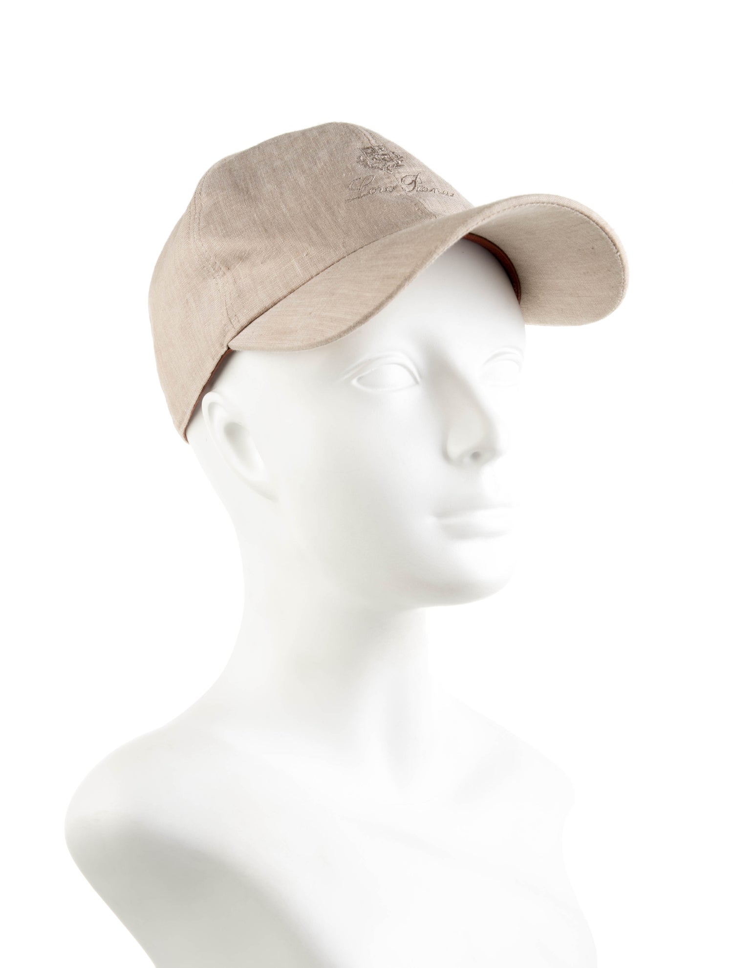 Loro Piana logo embroidered cap