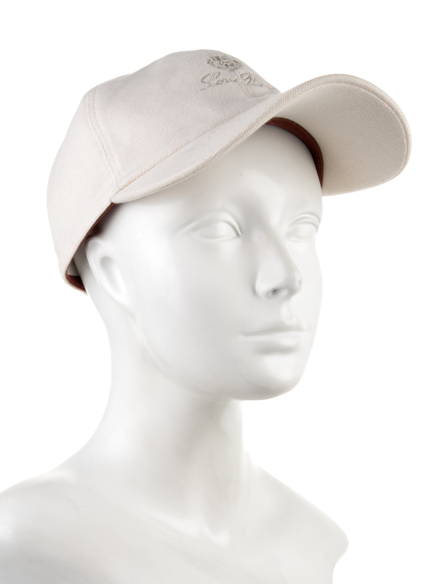 Loro Piana Logo Embroidered Baseball Cap
