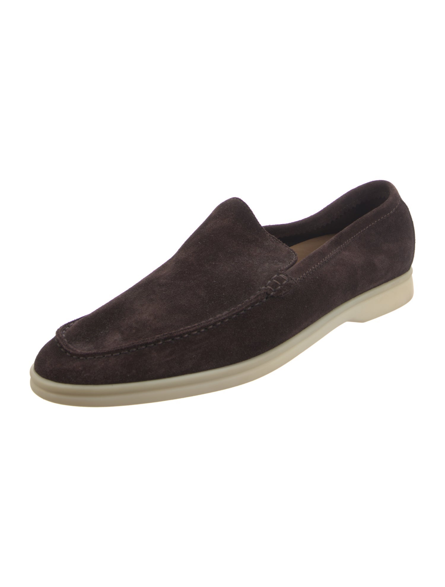 Loro Piana Summer Walk Suede Loafers