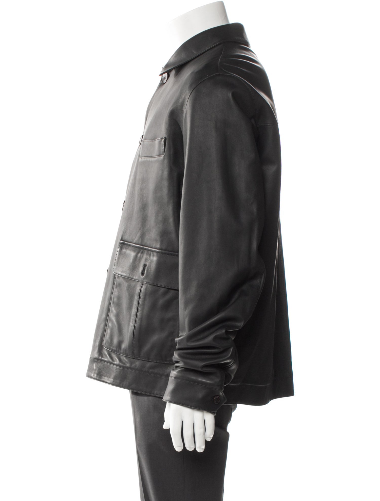 Loro Piana Lambskin Utility Jacket