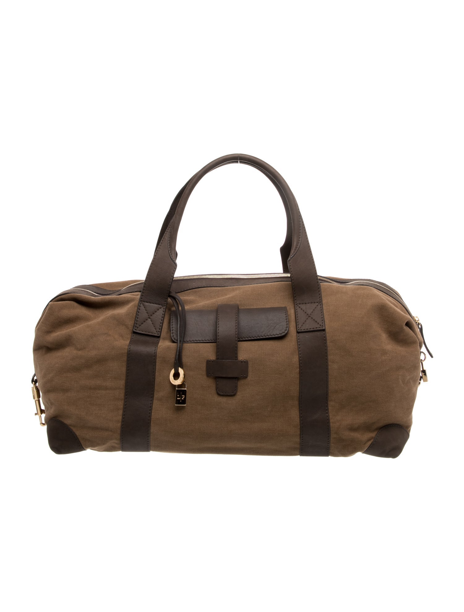 Loro Piana Canvas Weekender Bag