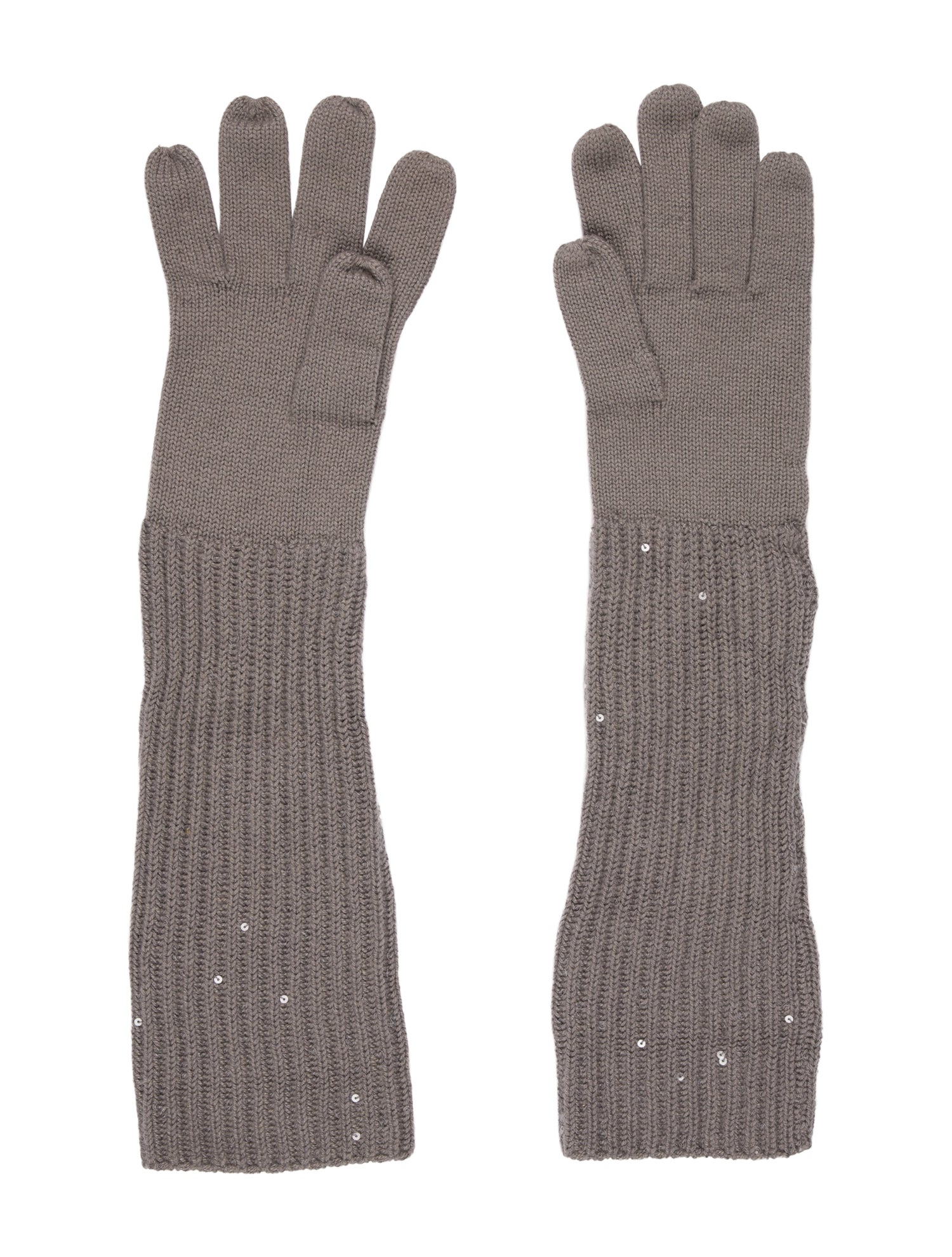 Loro Piana Knitted Long Gloves