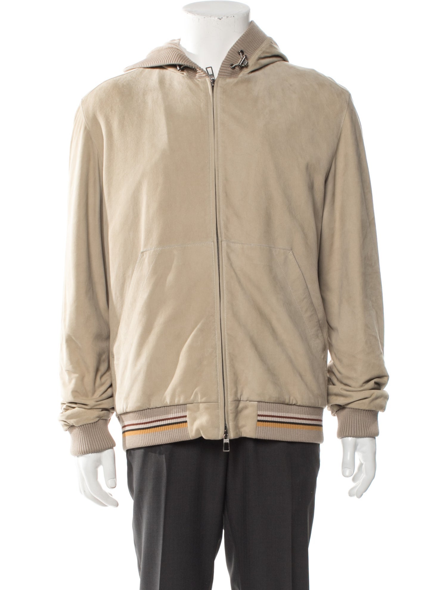 Loro Piana Rain System Leather Jacket