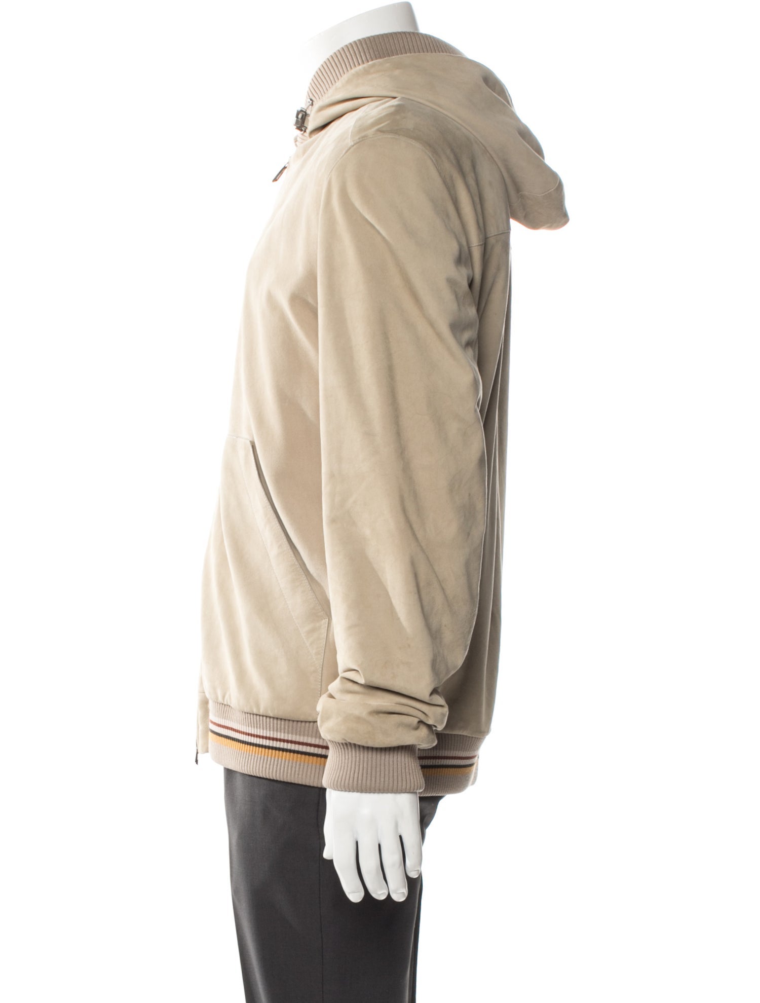 Loro Piana Rain System Leather Jacket