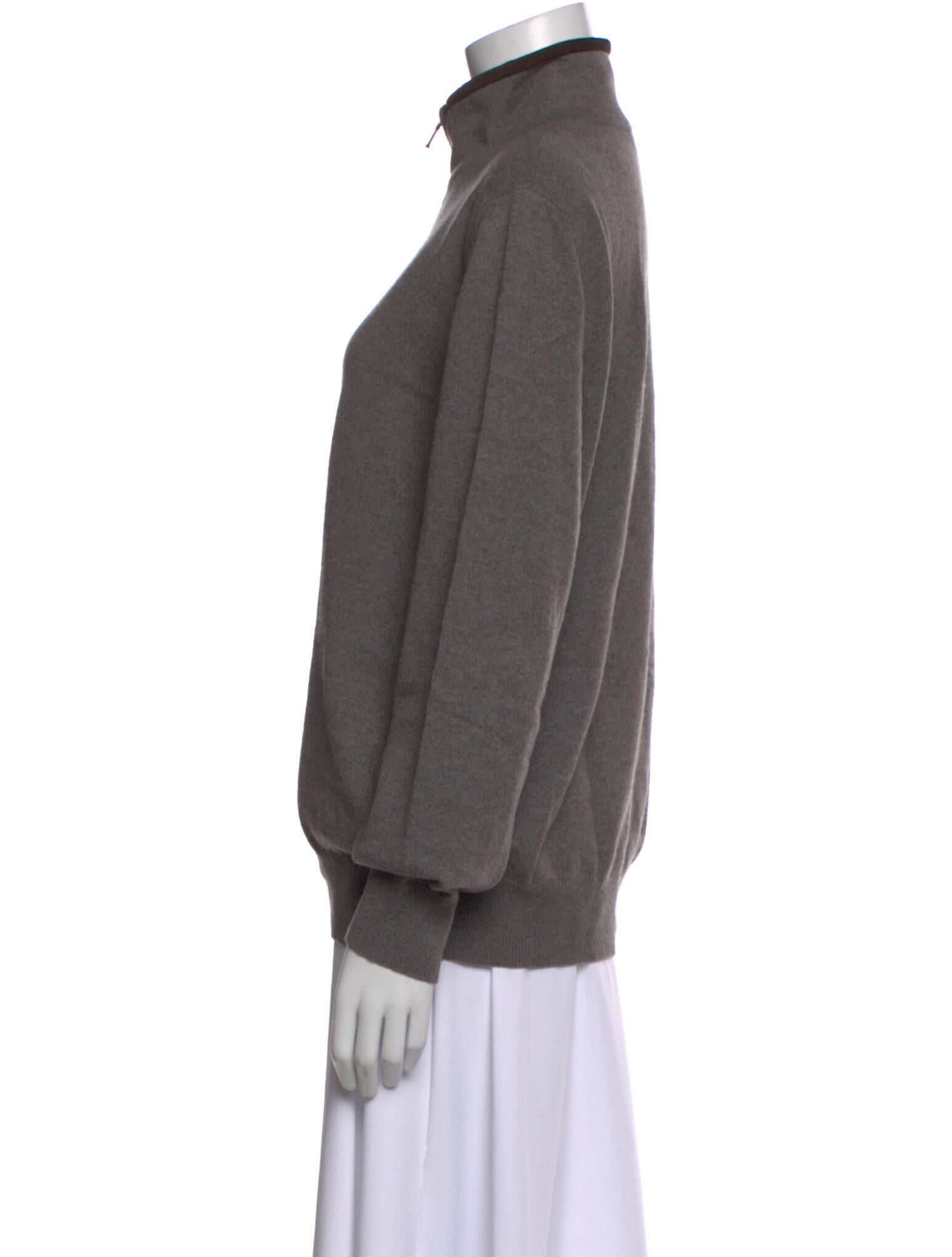 Loro Piana Cashmere Mock Neck Pullover