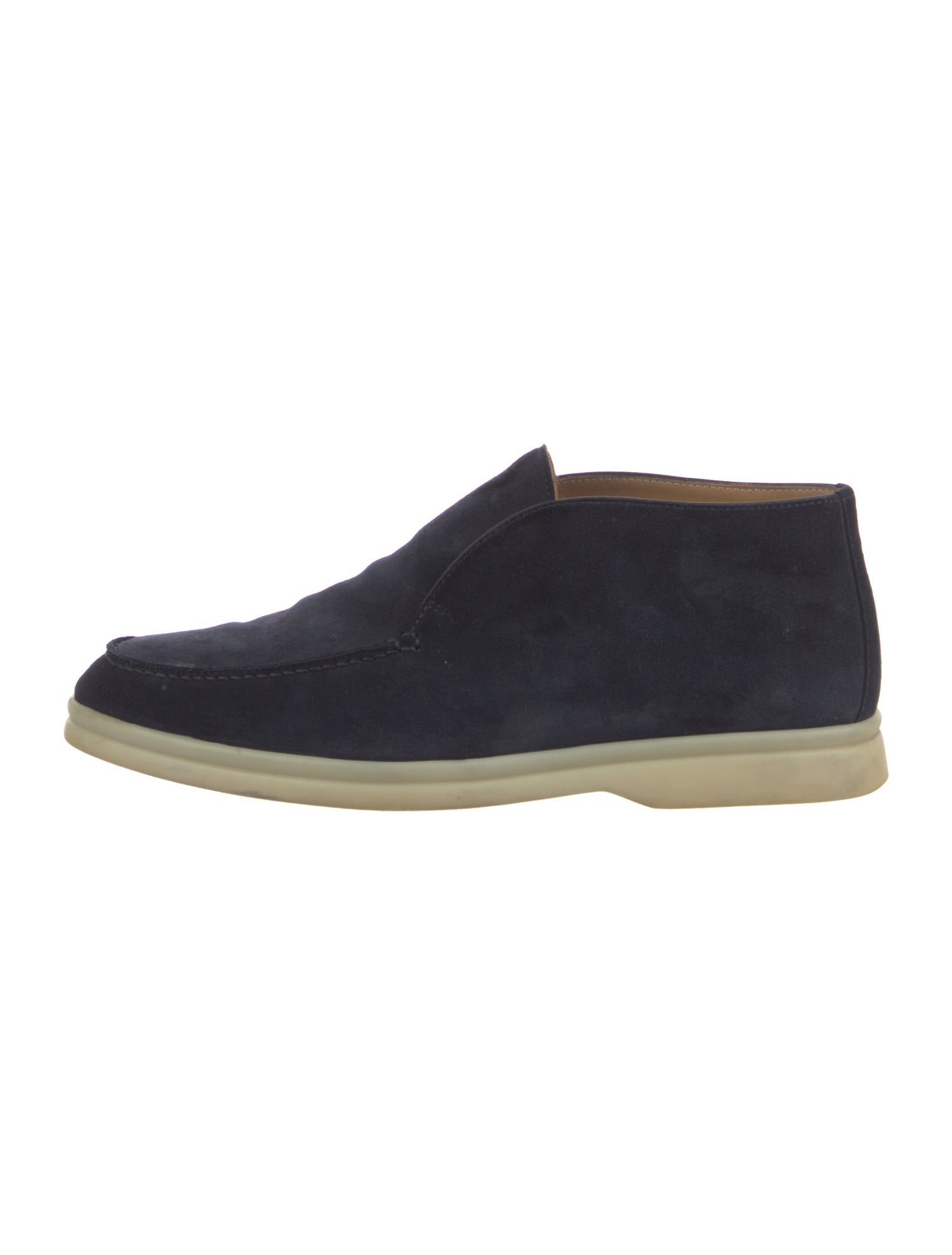 Loro Piana Open Walk Suede Loafers