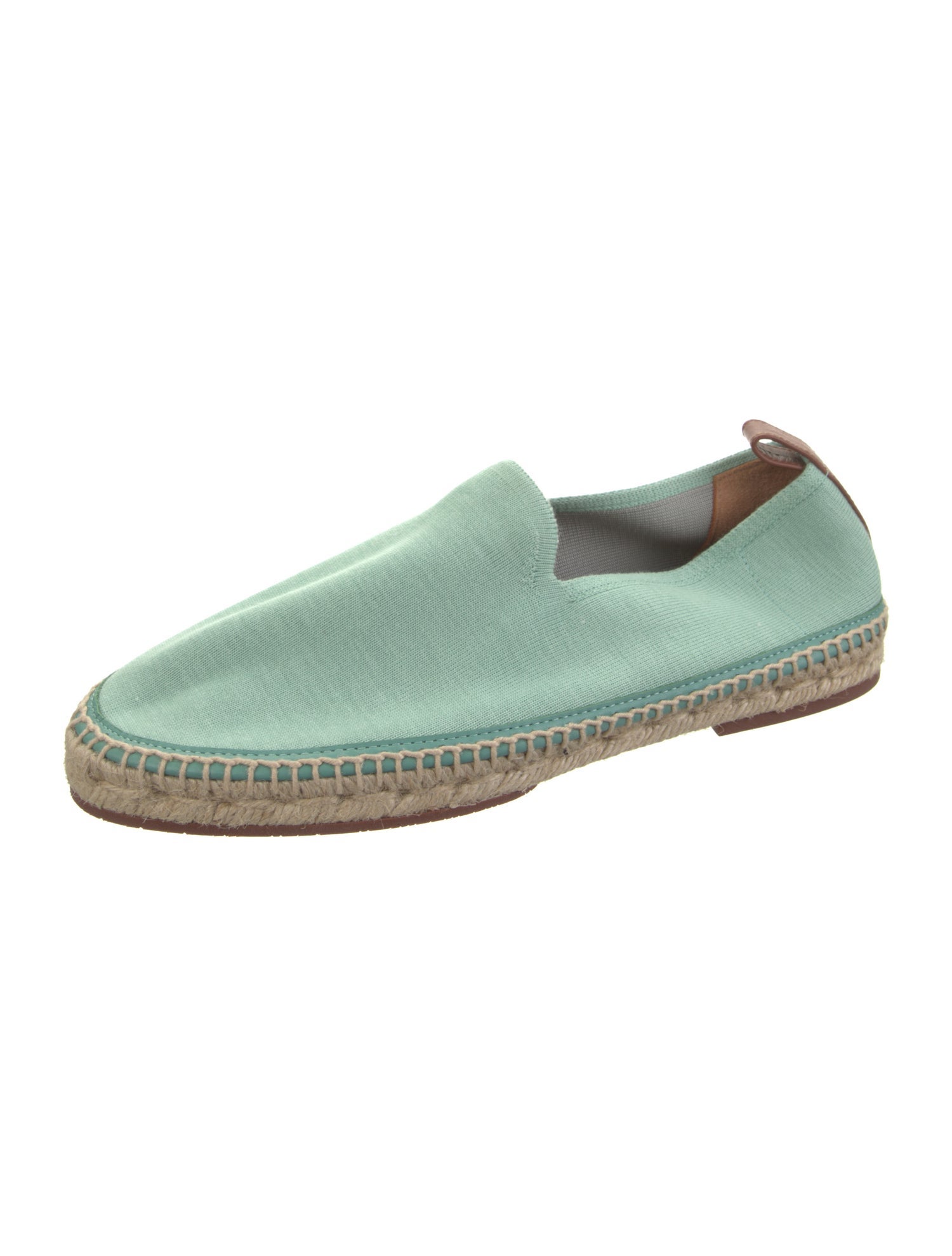 Loro Piana Seaside Walk Leather Trim Embellishment Espadrilles