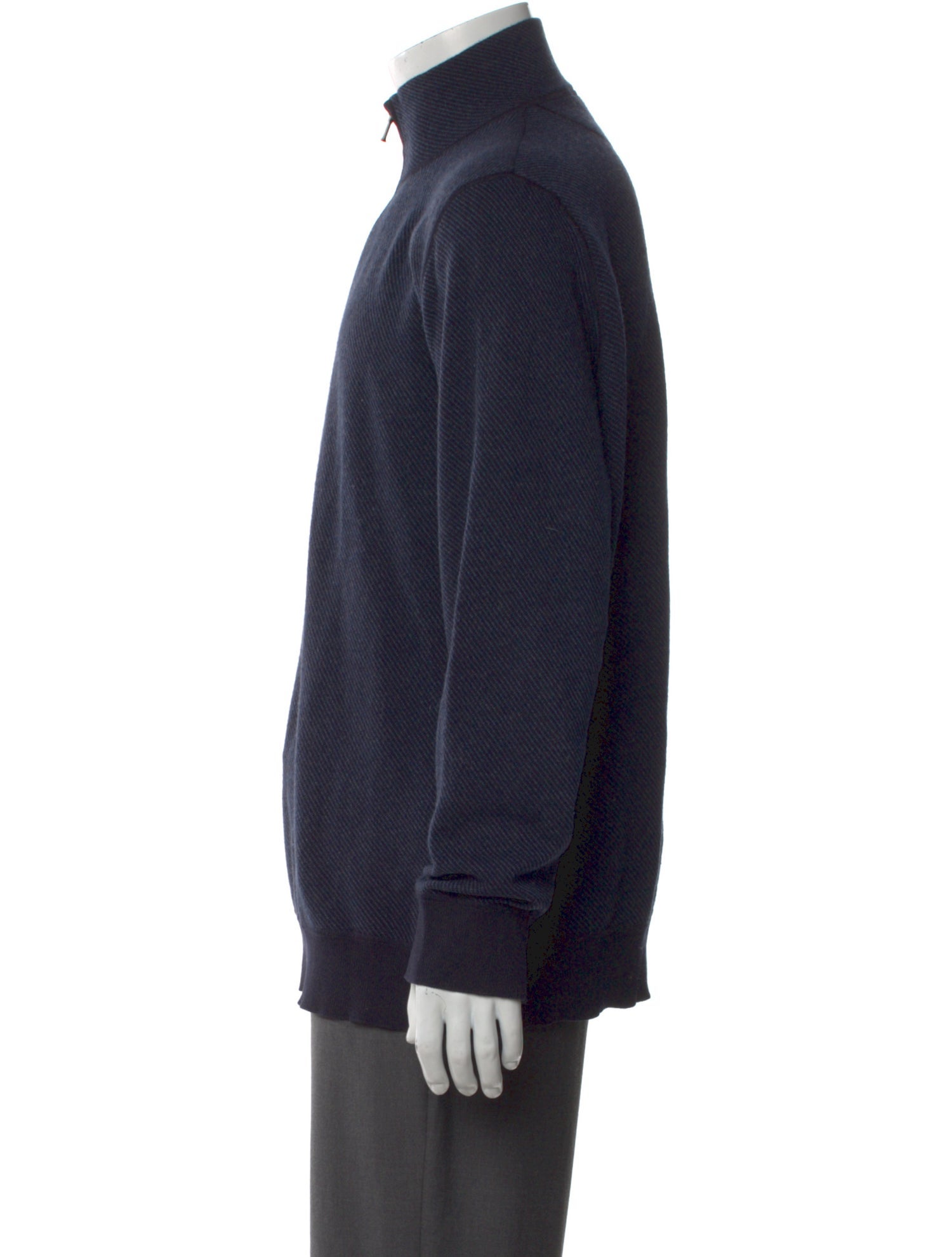 Loro Piana Roadster Pull Mock Neck Pullover