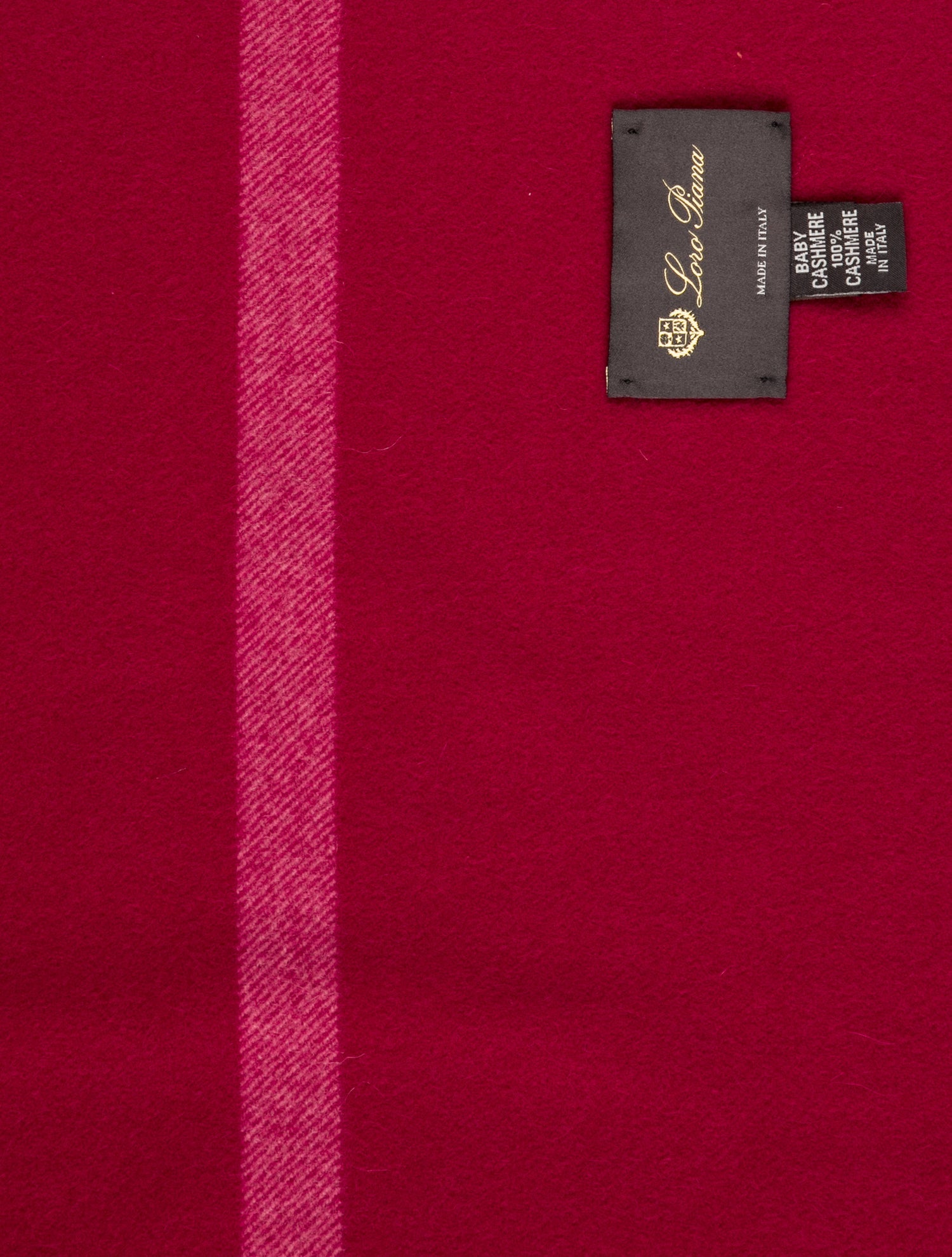 Loro Piana Twelve Baby Cashmere Throw Blanket w/ Tags