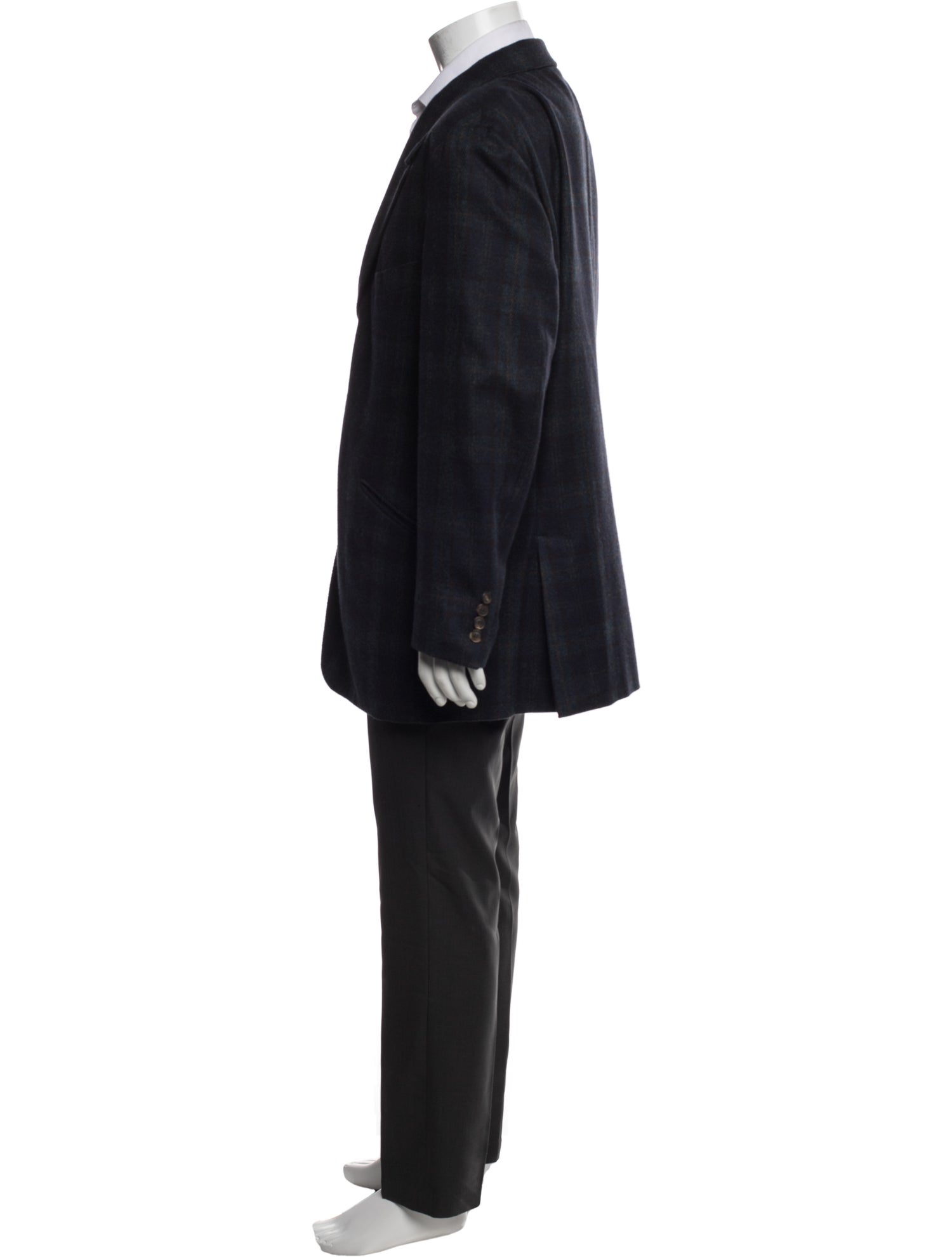 Loro Piana Cashmere Patterned Blazer